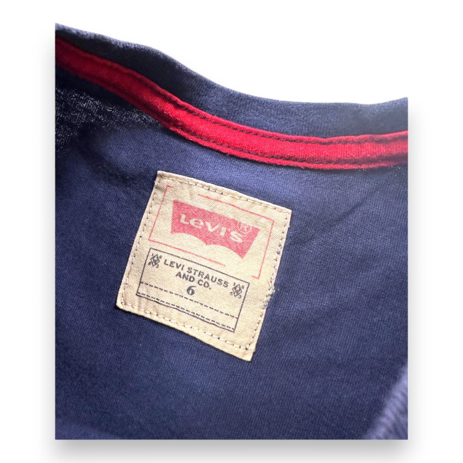 LEVI'S - T-shirt à manches courtes bleu "Levi's" - 6 ans