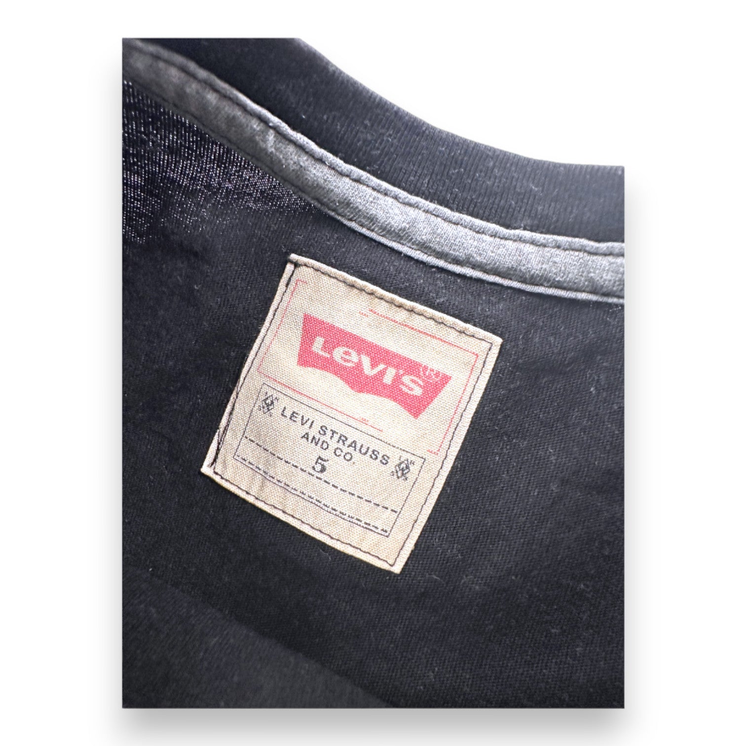 LEVI'S - T-shirt à manches courtes noir "Levi's" - 5 ans