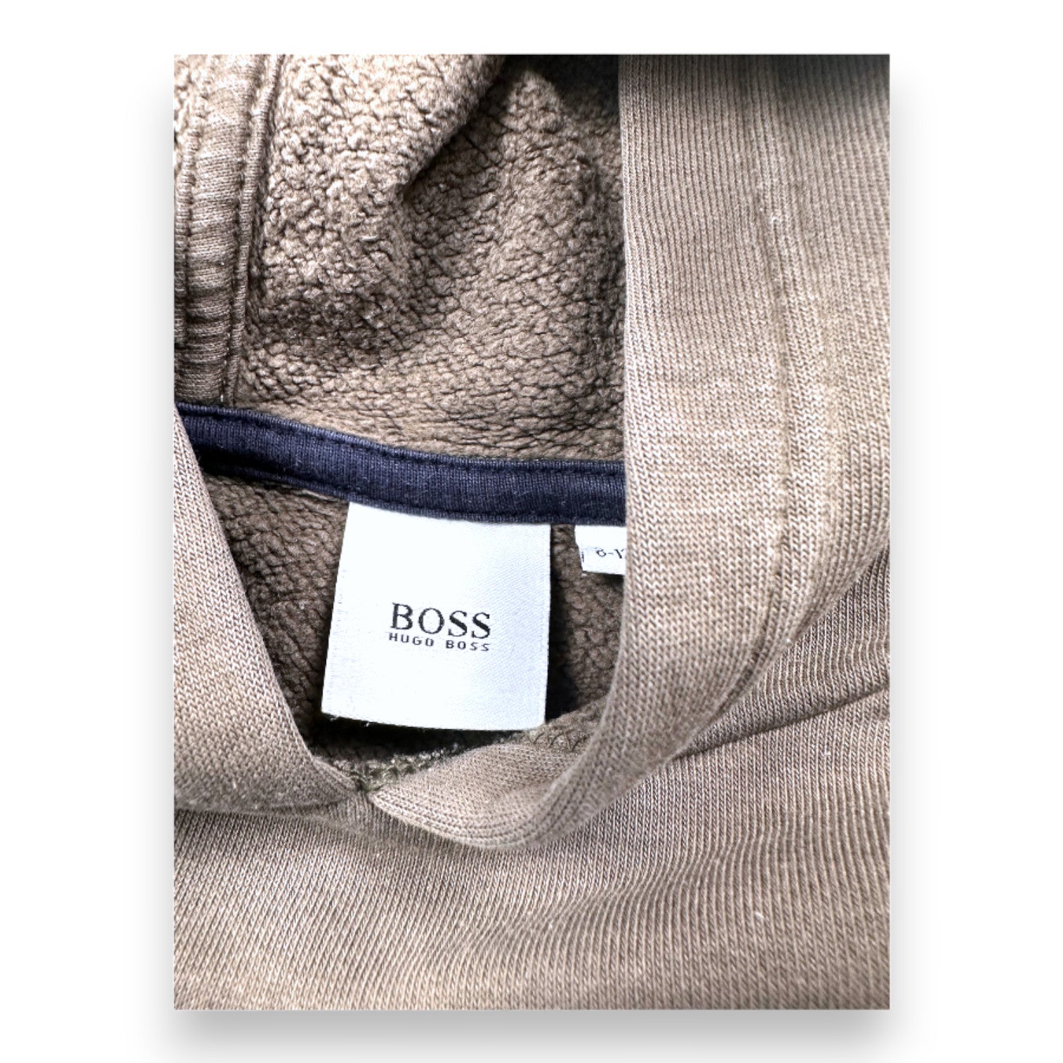 HUGO BOSS - Sweat vert avec imprimé - 8 ans