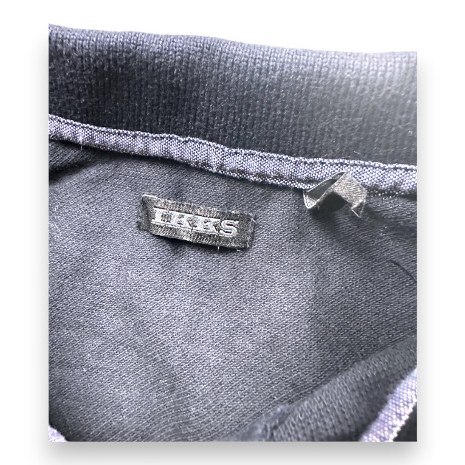 IKKS - Polo à manches longues bleu marine - 4 ans