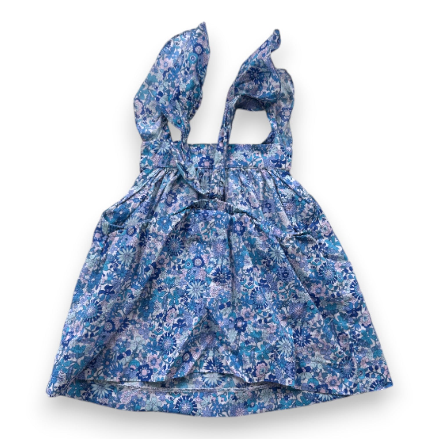 JACADI - Blouse bleue à fleurs - 2 ans