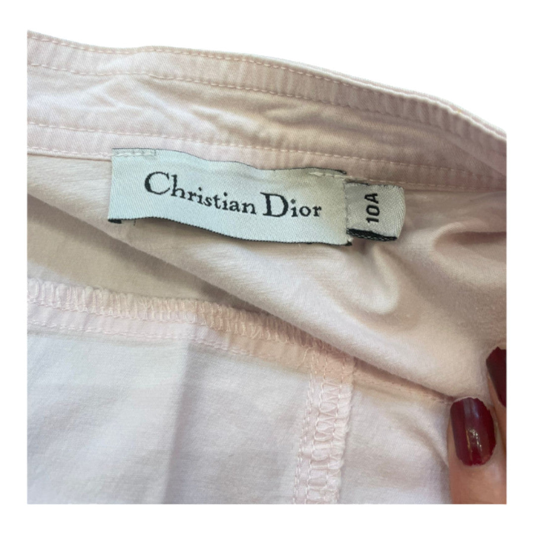 DIOR - Veste en jean rose - 10 ans