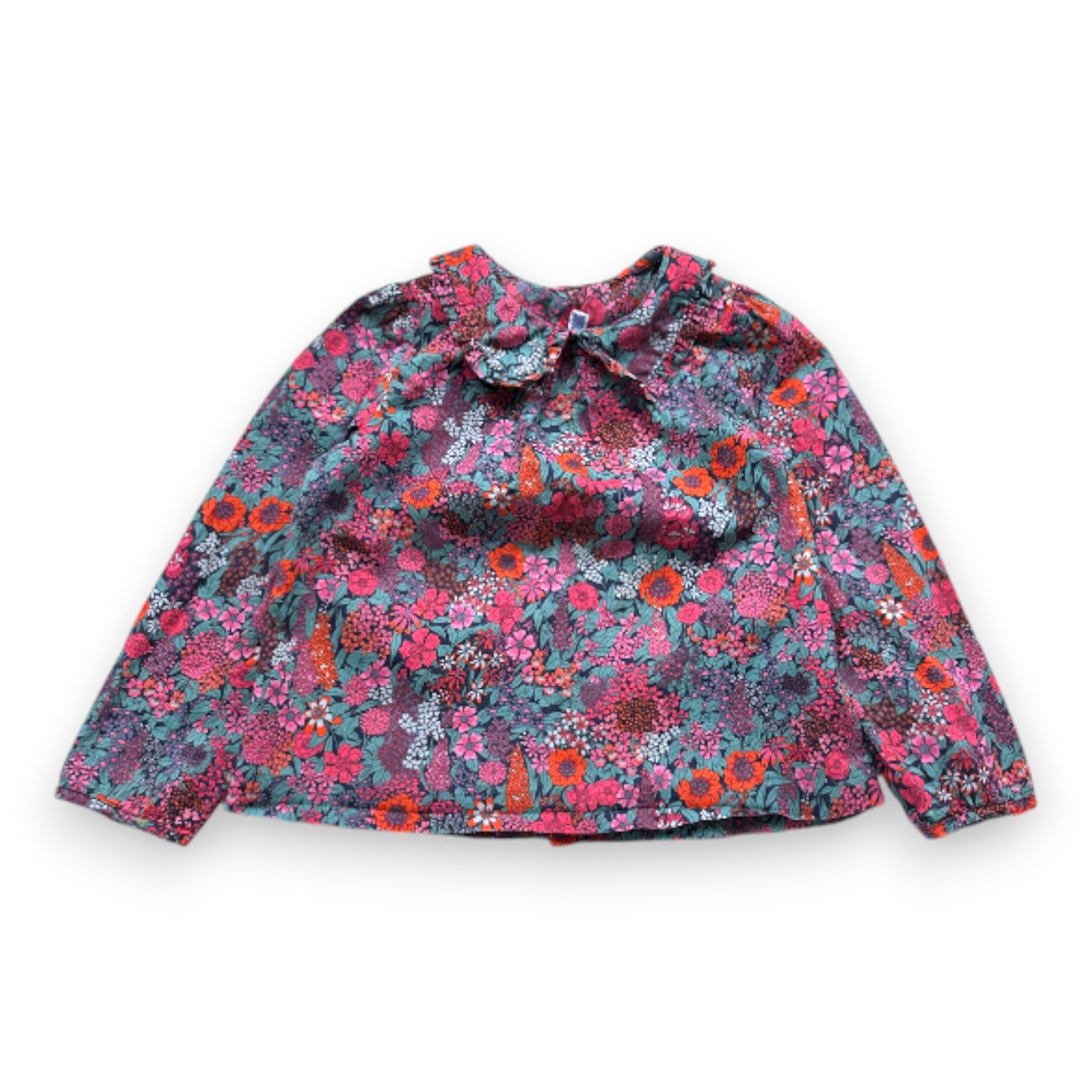 JACADI - Blouse à fleurs à manches longues - 4 ans