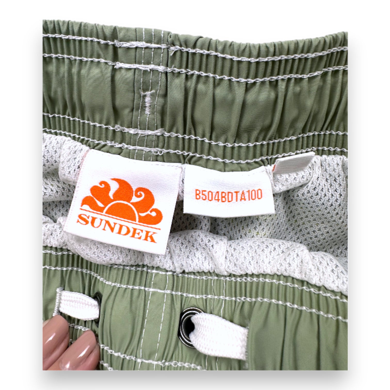 SUNDEK - Short de bain vert - 12 ans