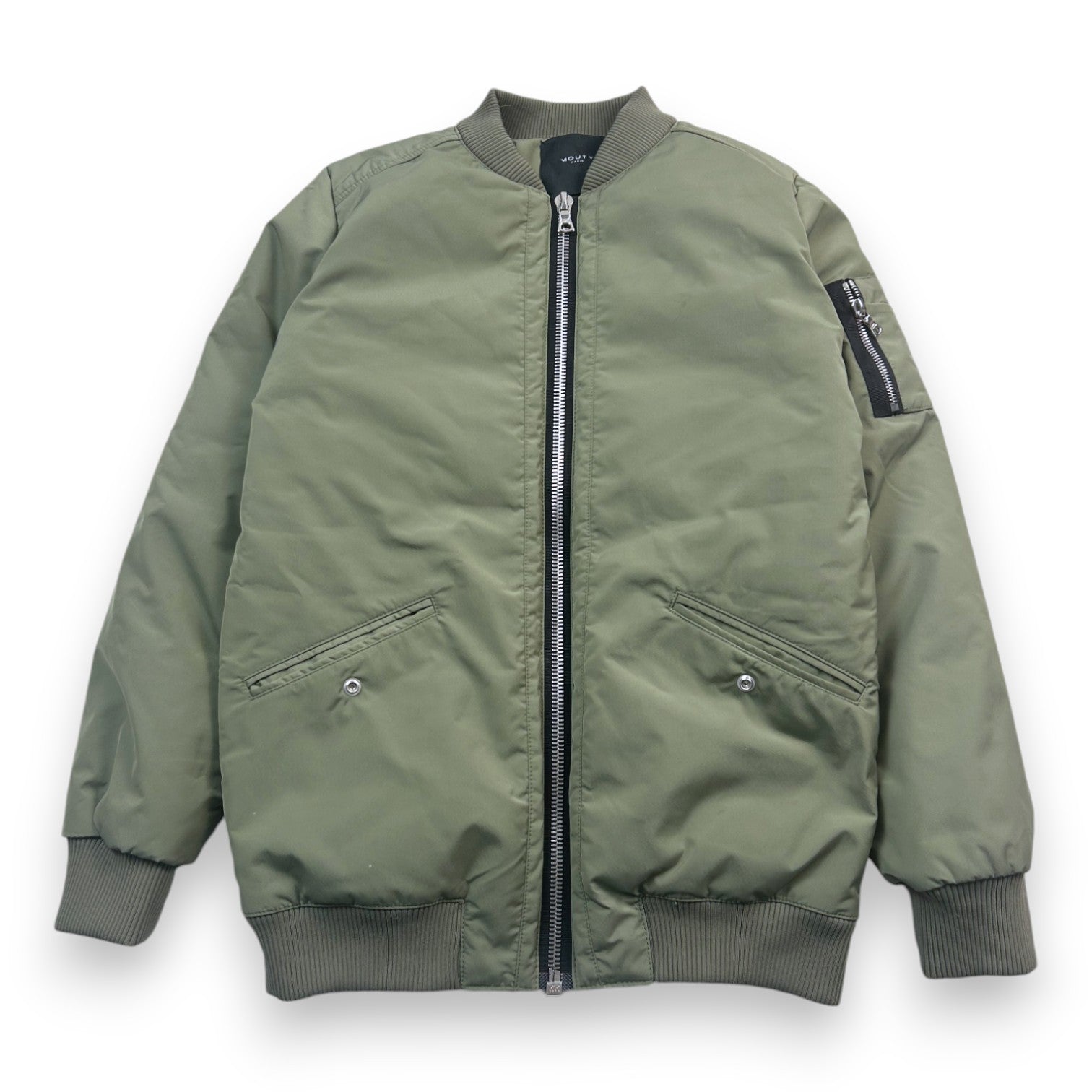 MOUTY PARIS - Veste bomber verte - 12 ans