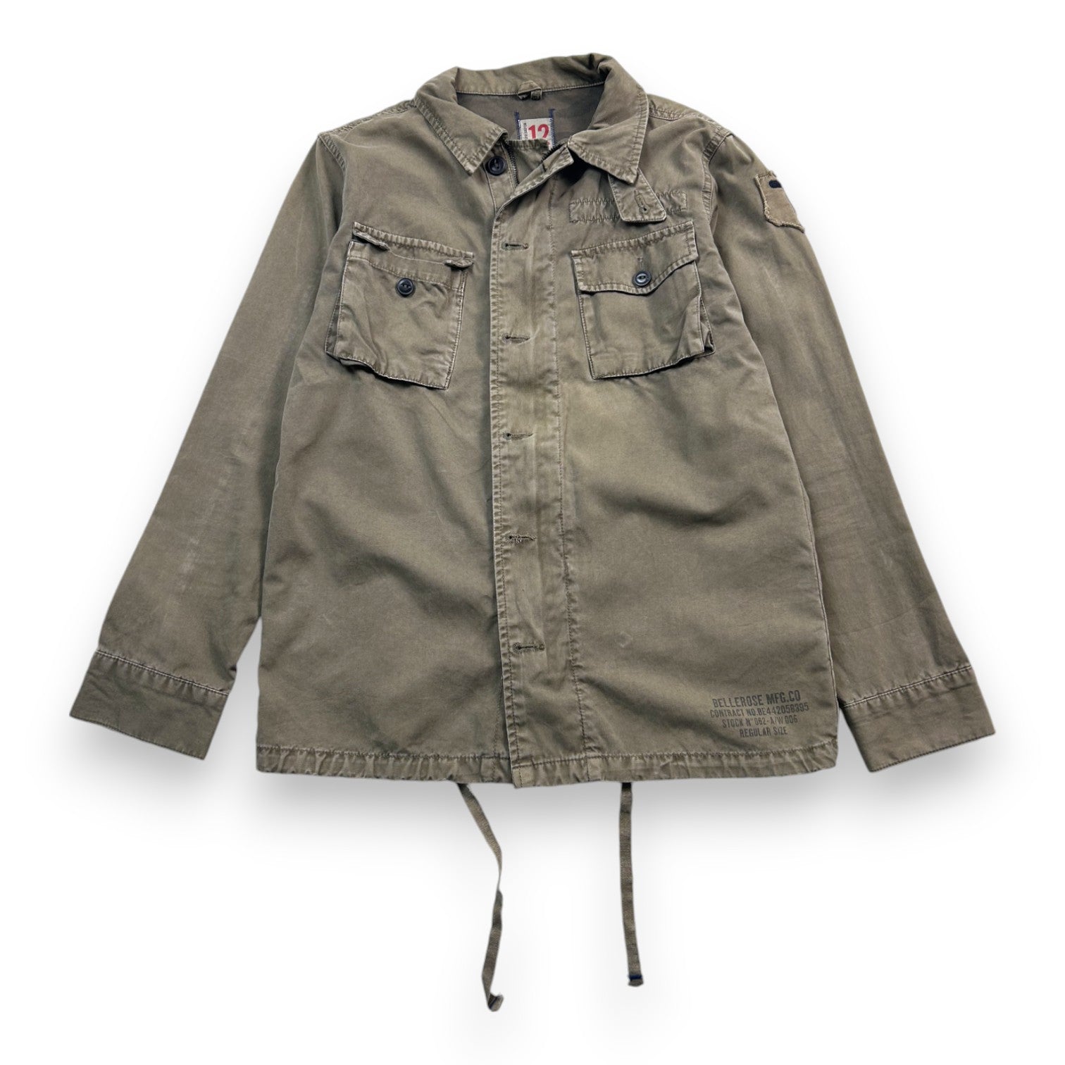 BELLEROSE - Veste militaire verte - 12 ans