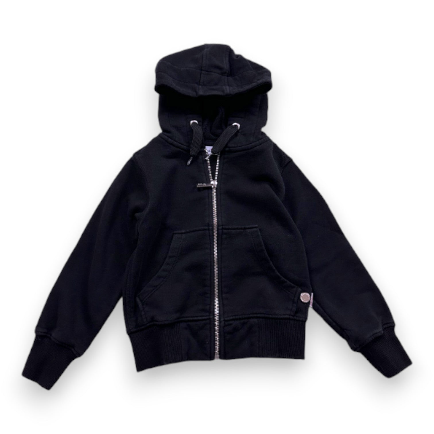 COMPAGNIE DE CALIFORNIE - Sweat noir zippé - 4 ans