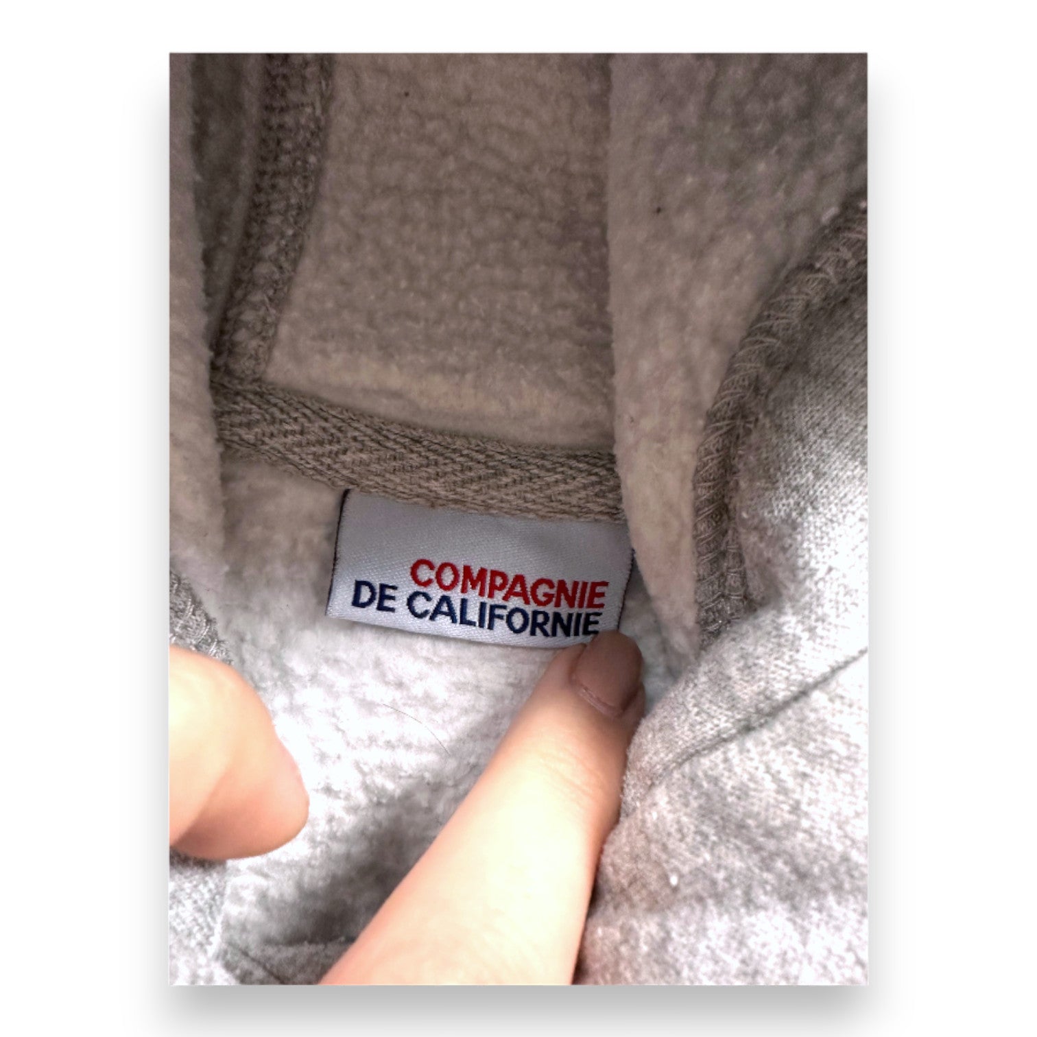 COMPAGNIE DE CALIFORNIE - Sweat gris avec imprimé dans le dos - 12 ans