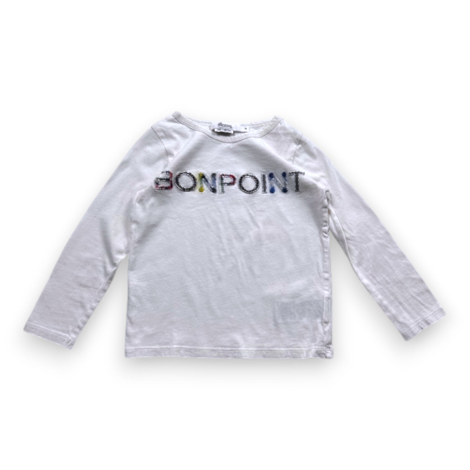 BONPOINT - T-shirt à manches longues "Bonpoint" - 4 ans