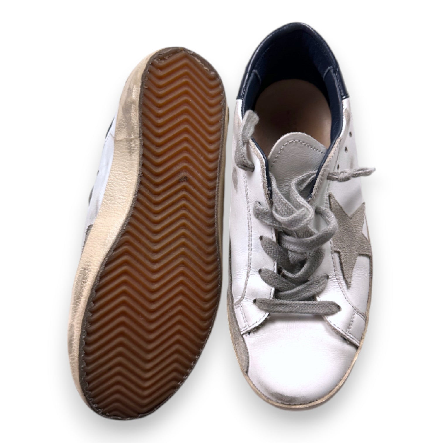 GOLDEN GOOSE - baskets blanches - 34