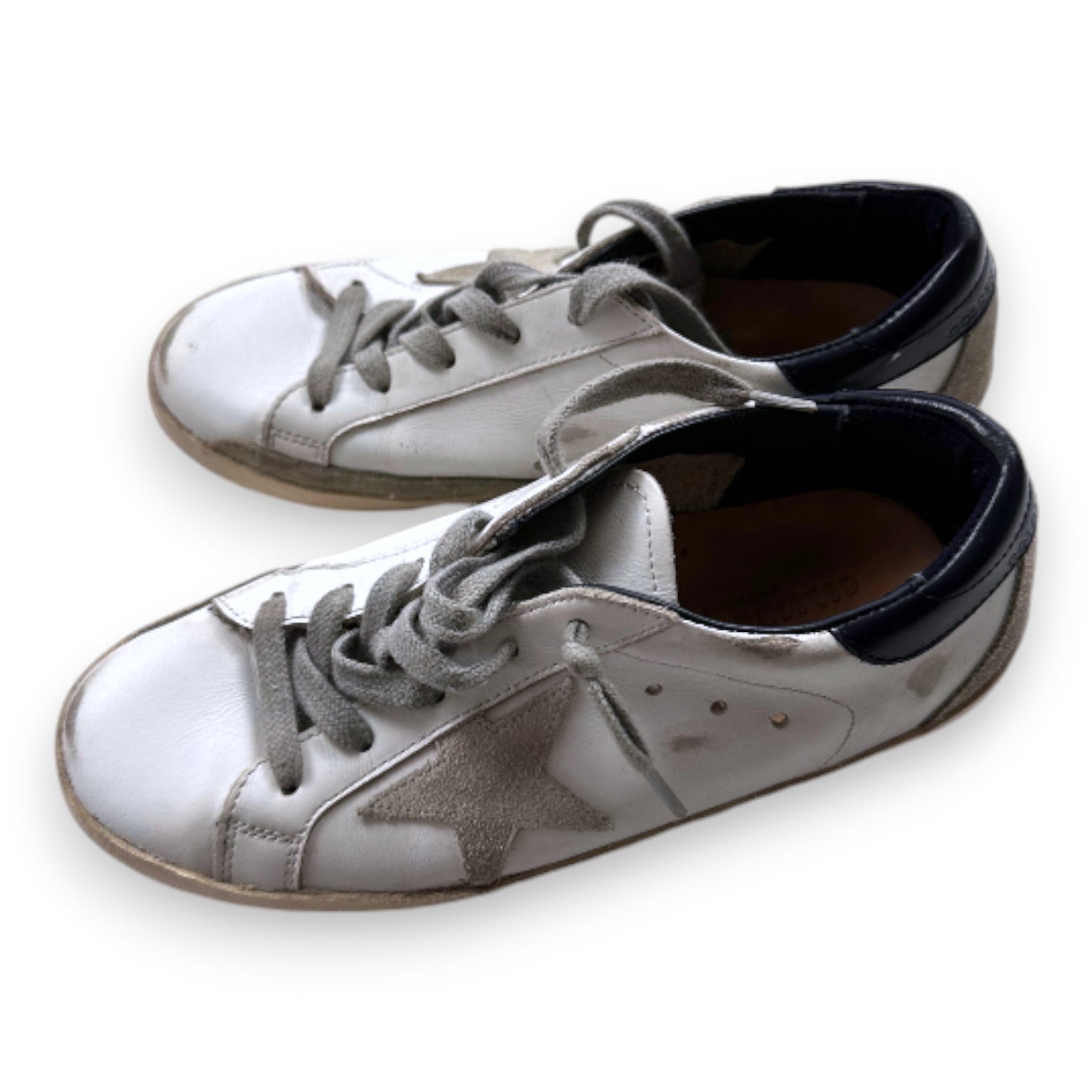 GOLDEN GOOSE - baskets blanches - 34