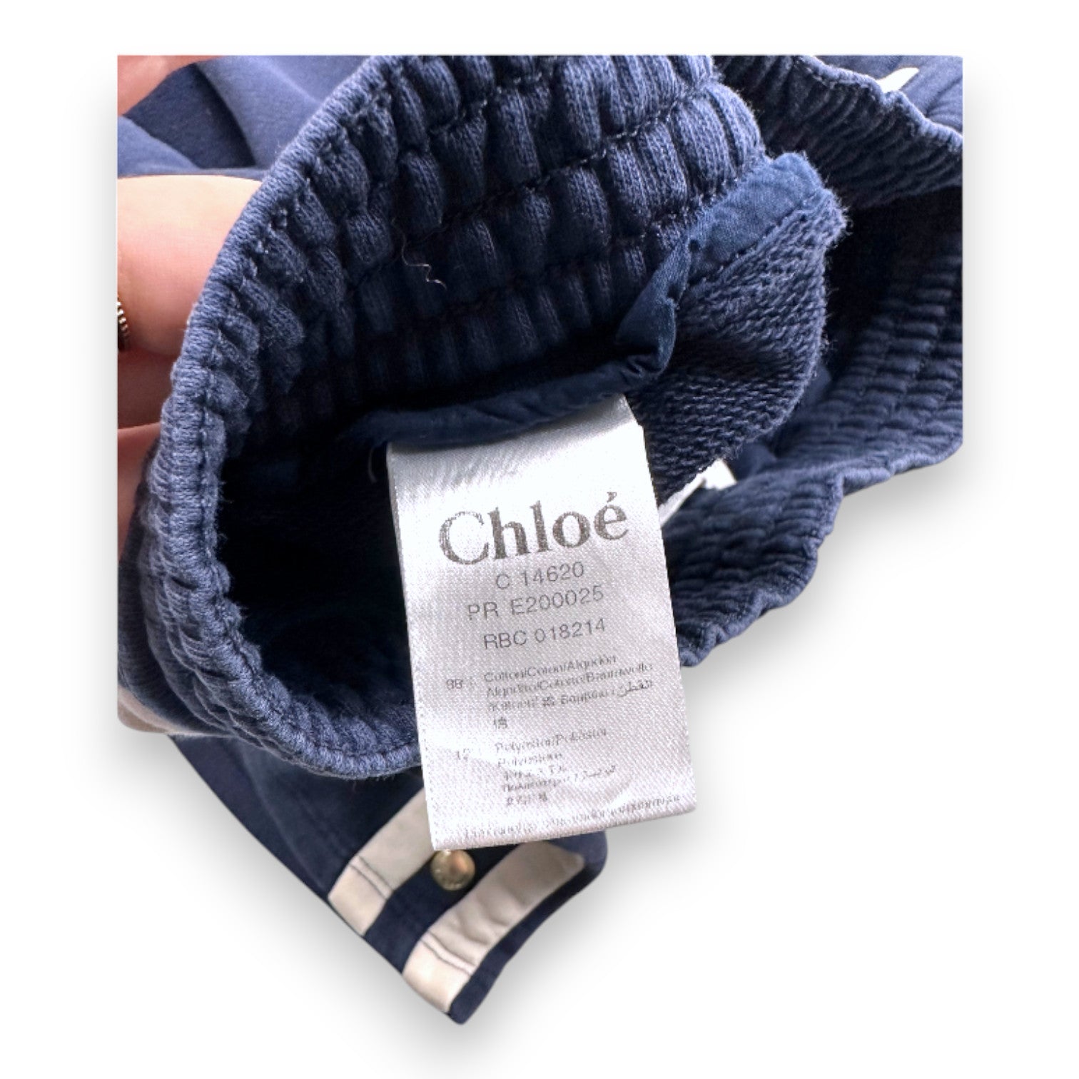 CHLOE - Short bleu marine - 10 ans