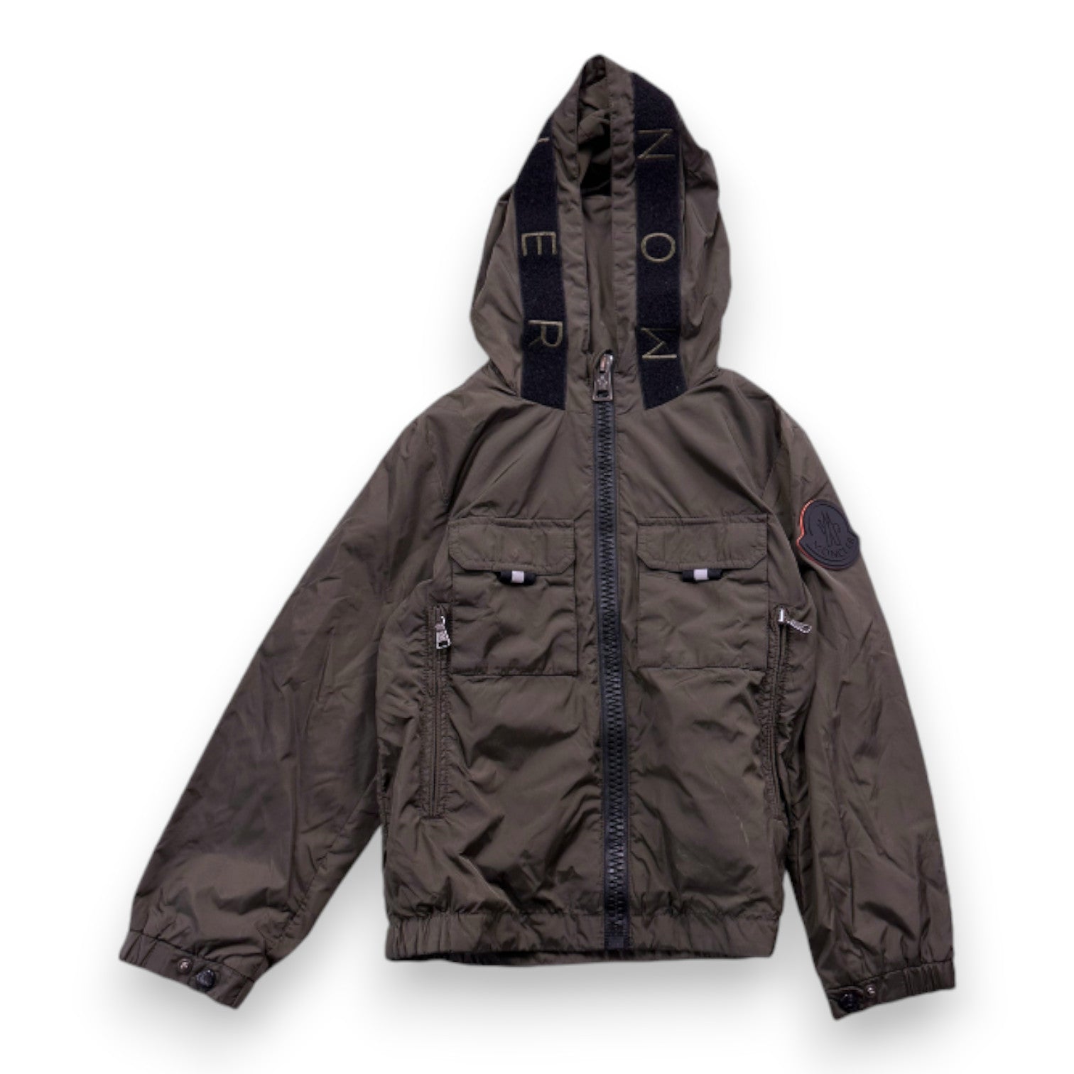 MONCLER - Coupe vent vert - 8 ans