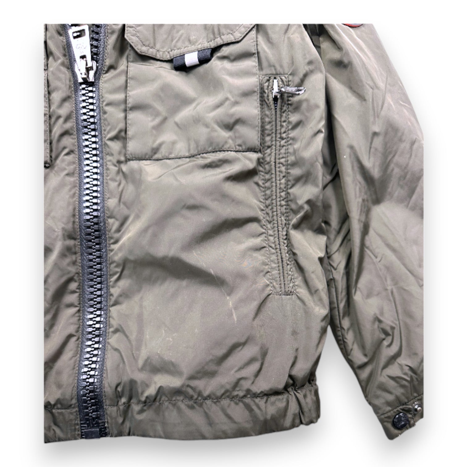 MONCLER - Coupe vent vert - 8 ans