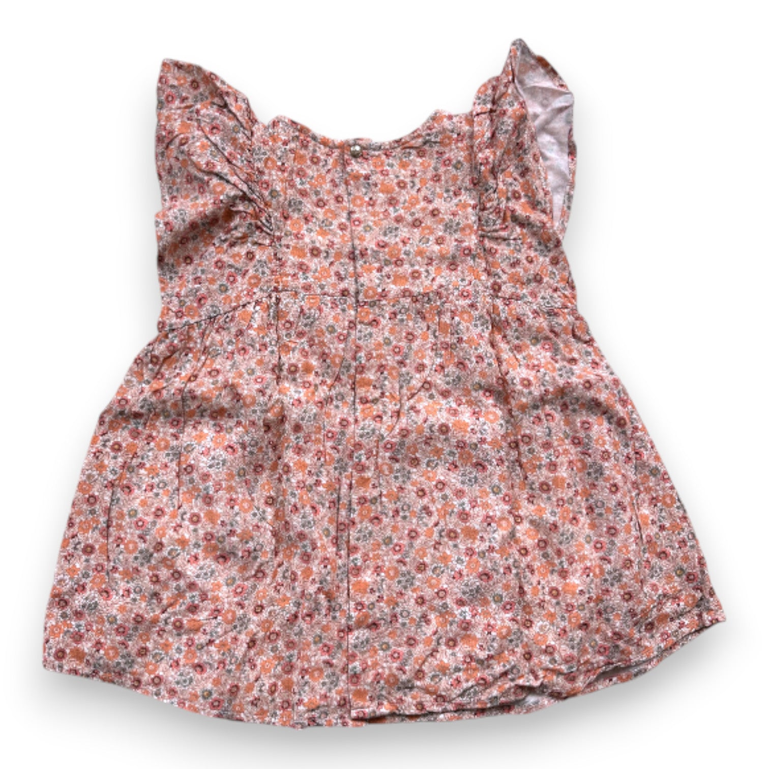 IKKS - Robe rose à fleurs - 18 mois