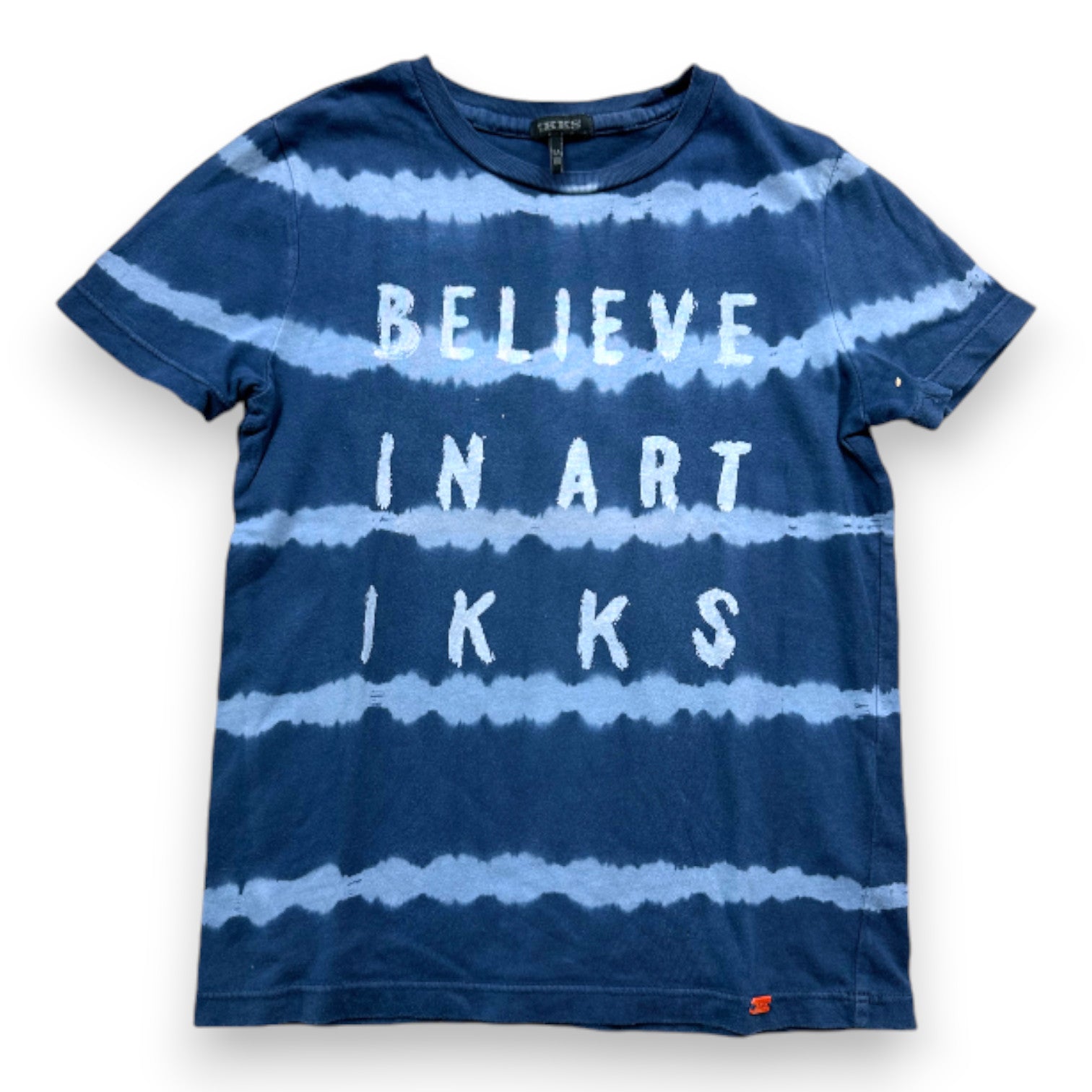 IKKS - T-shirt bleu avec imprimé - 5 ans