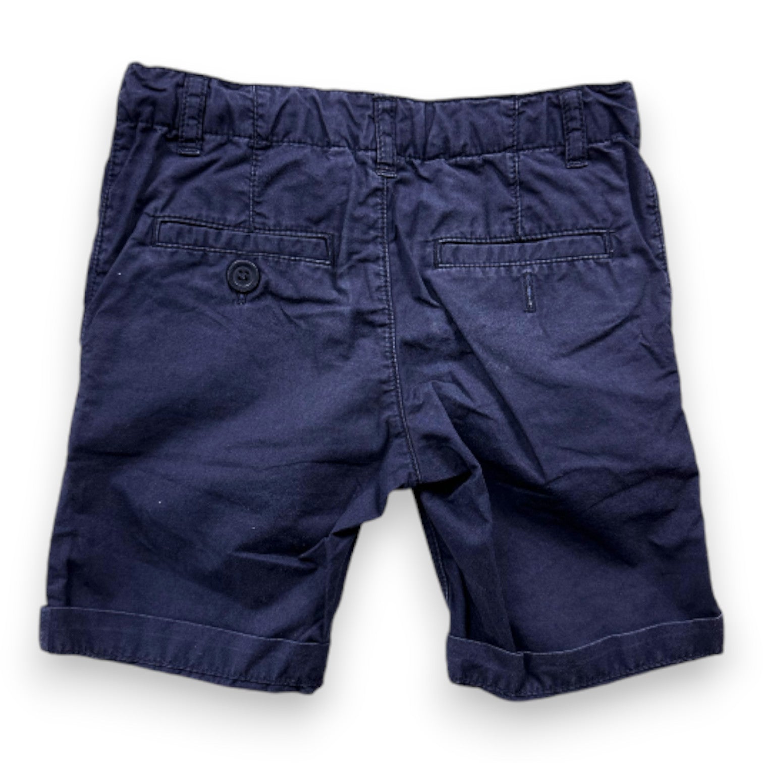 PETIT BATEAU - Short bleu marine - 3 ans