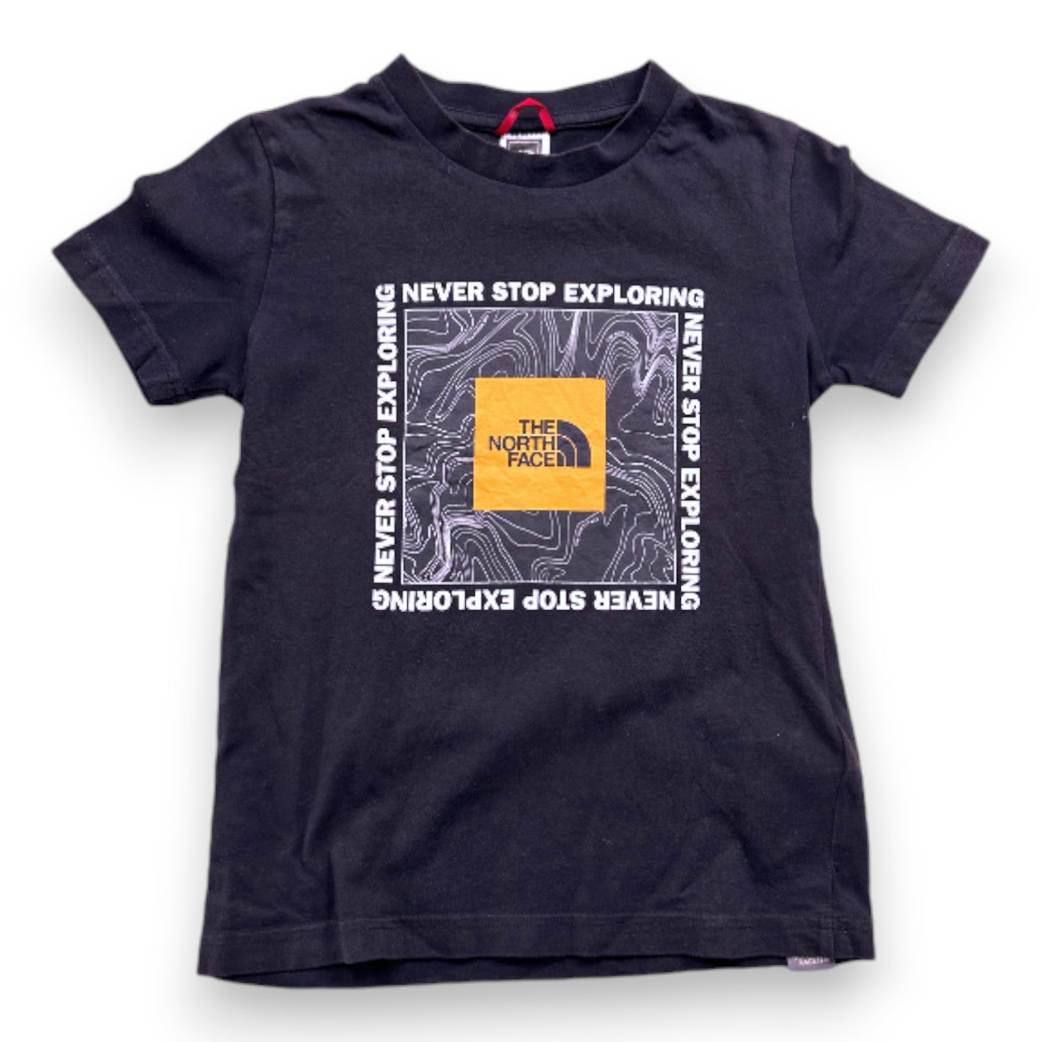 THE NORTH FACE - t-shirt noir avec imprimé - 5 ans