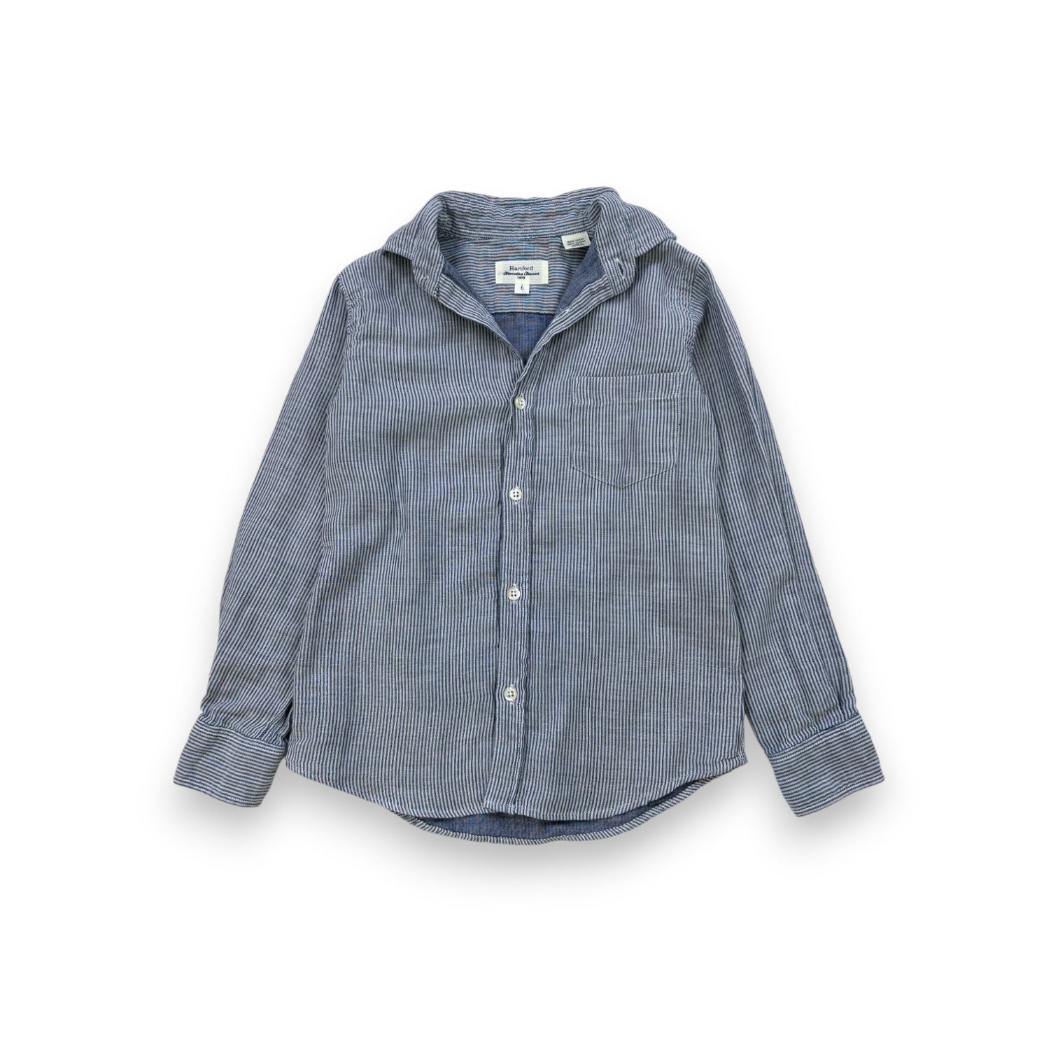 HARTFORD - Chemise manches longues rayée - 6 ans