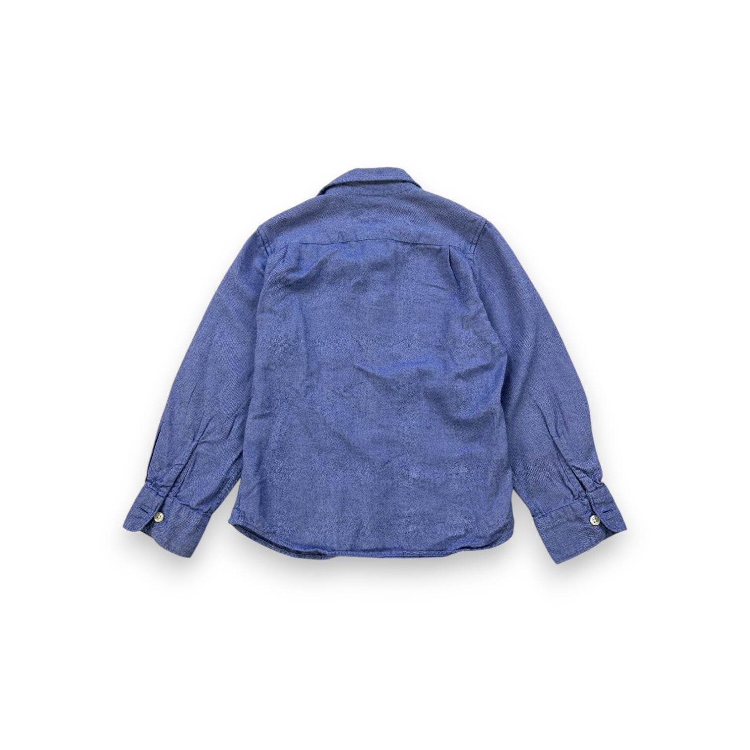 BELLEROSE - Chemise manches longues bleue - 6 ans