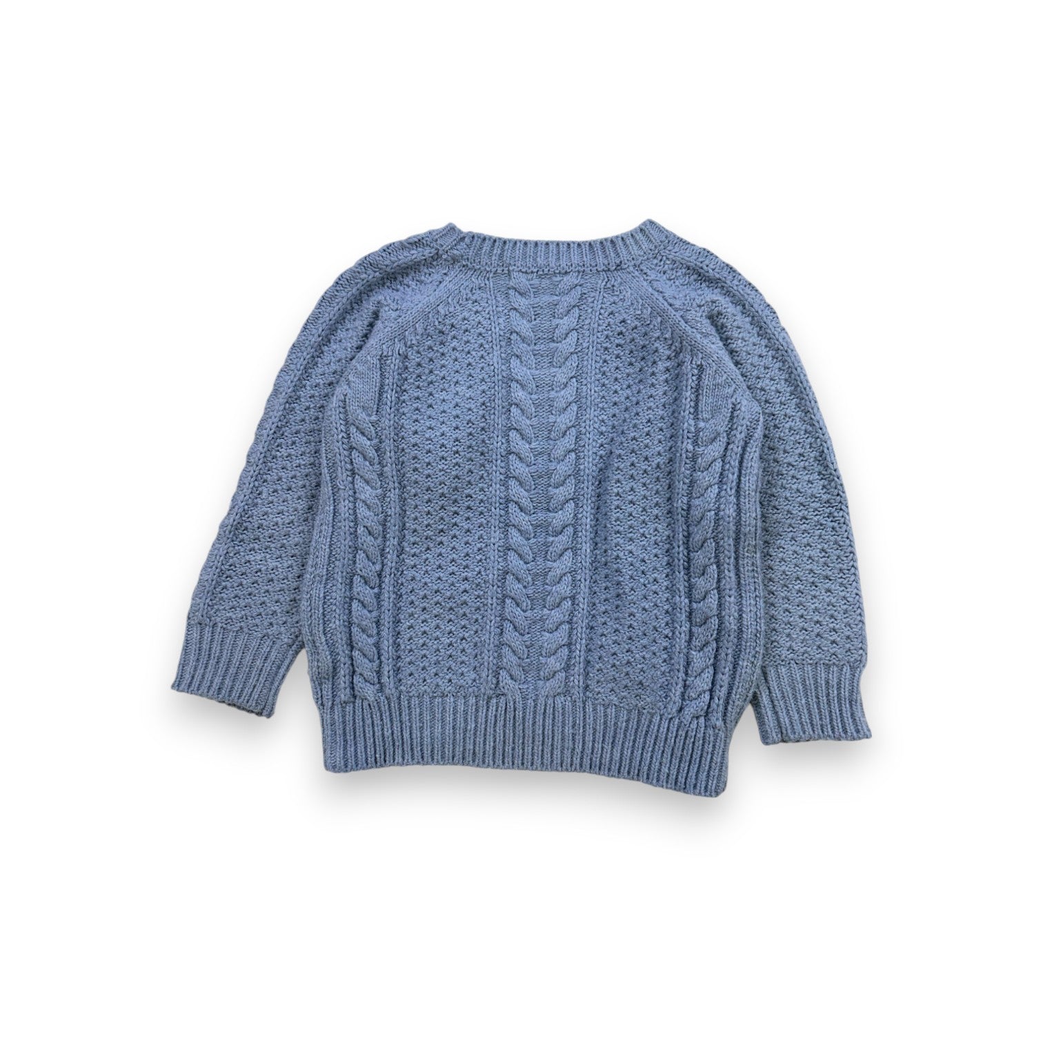 BOBO CHOSES - Pull en laine bleu - 2/3 ans