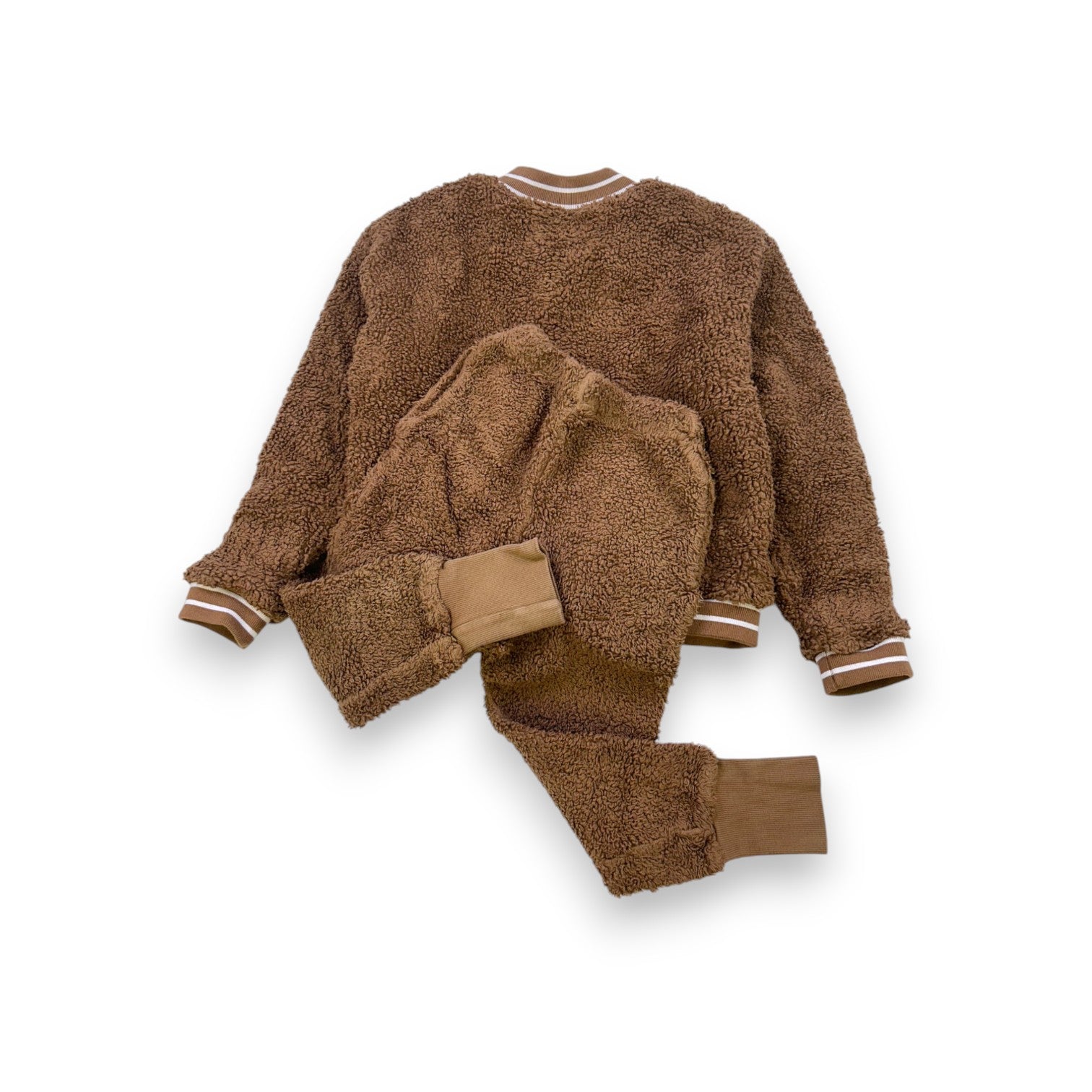 WE ARE KIDS - Ensemble vest et pantalon sherpa - 4/5 ans