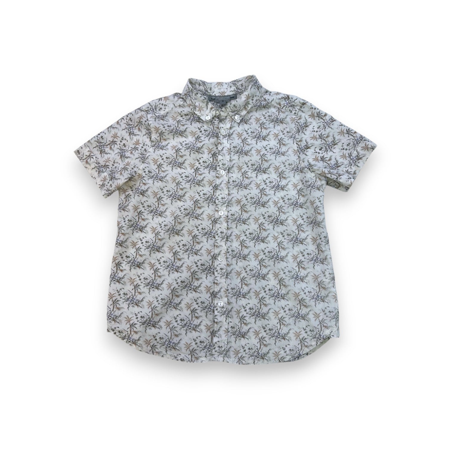 BONPOINT - Chemise à manches courtes à motifs - 6 ans