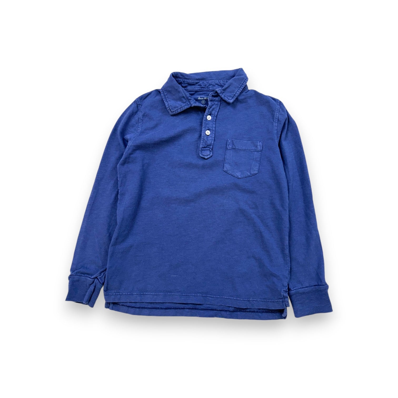 HARTFORD - Chemise à manches longues bleue - 6 ans