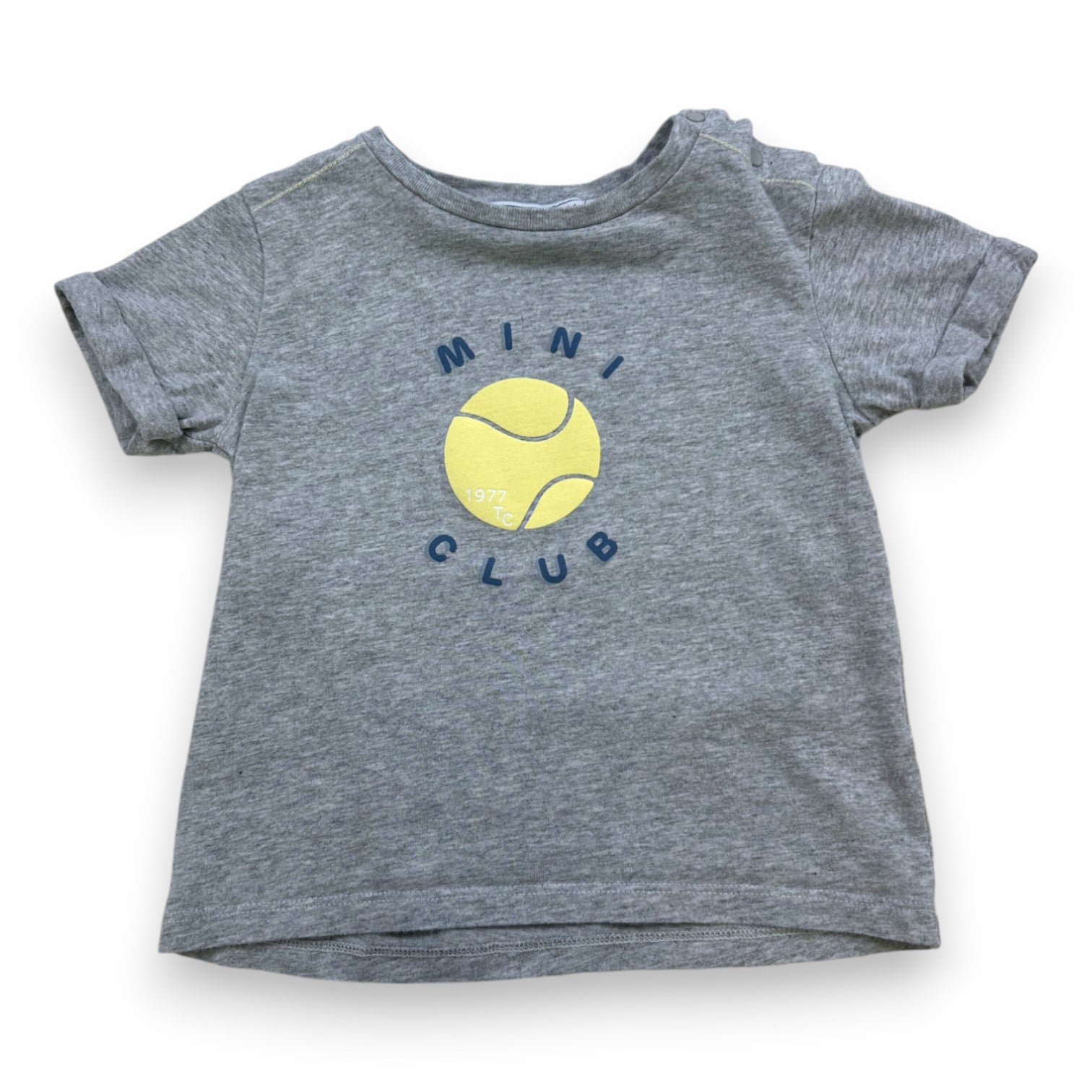 TARTINE ET CHOCOLAT - T-shirt à manches courtes gris - 3 ans