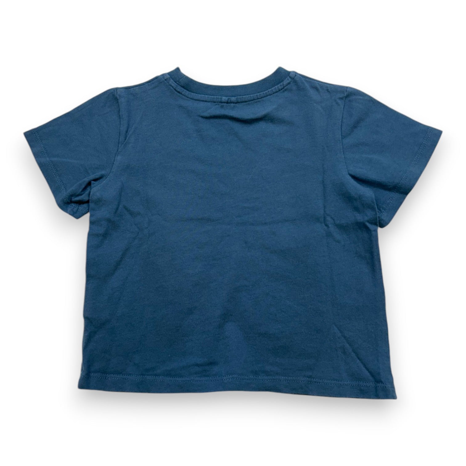 STELLA MCCARTNEY - T-shirt à manches courtes bleu marine imprimé chiens - 3 ans