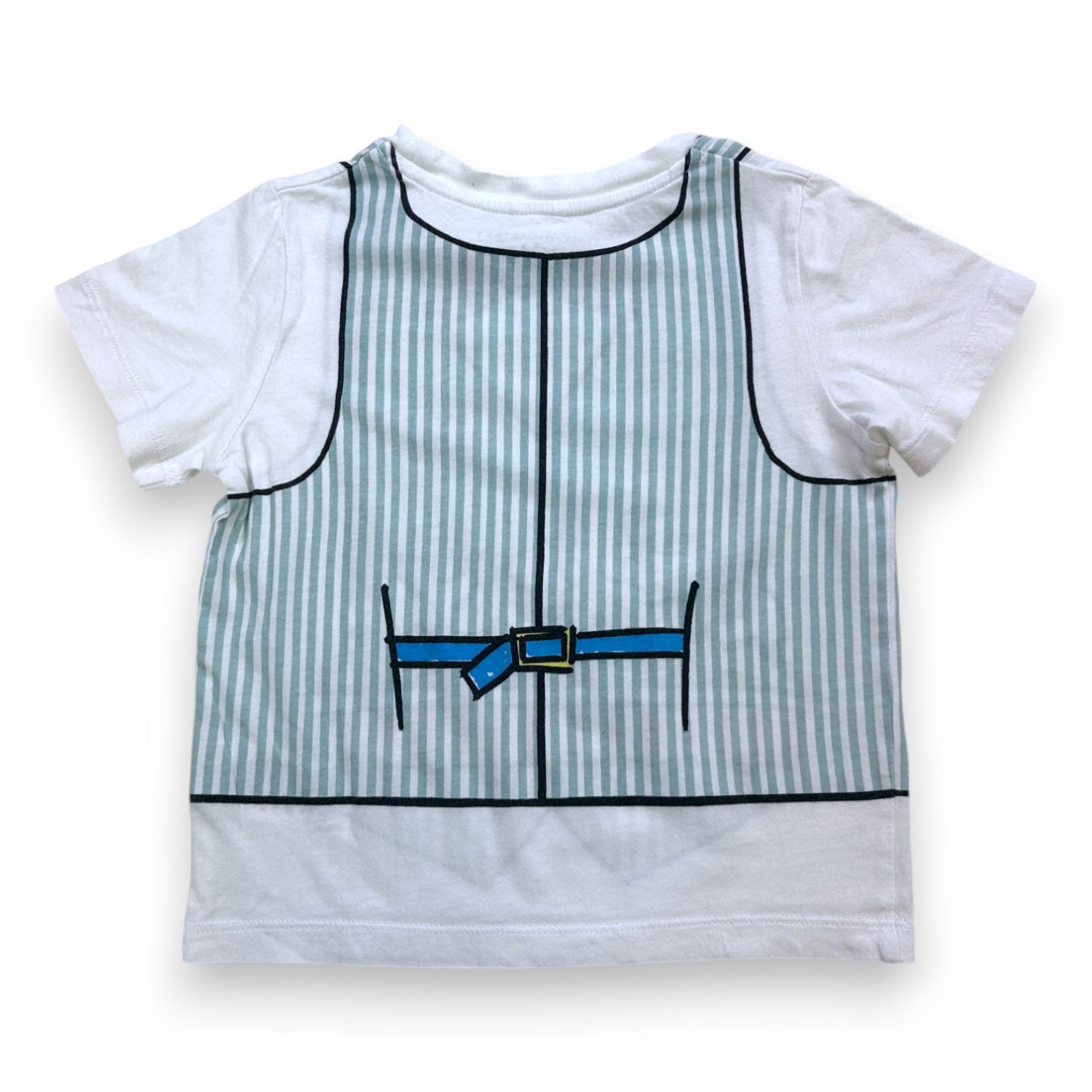 STELLA MCCARTNEY - T-shirt à manches courtes blanc imprimé - 3 ans