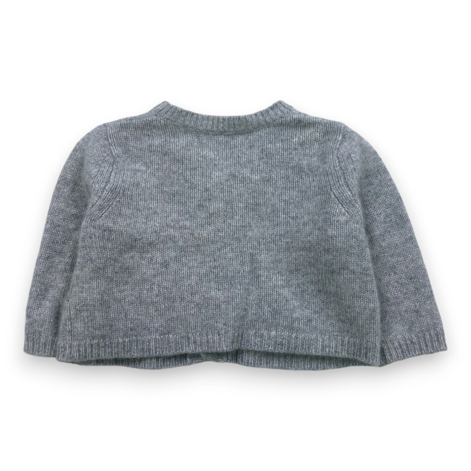 BONPOINT - Cardigan gris en cachemire - 6 mois