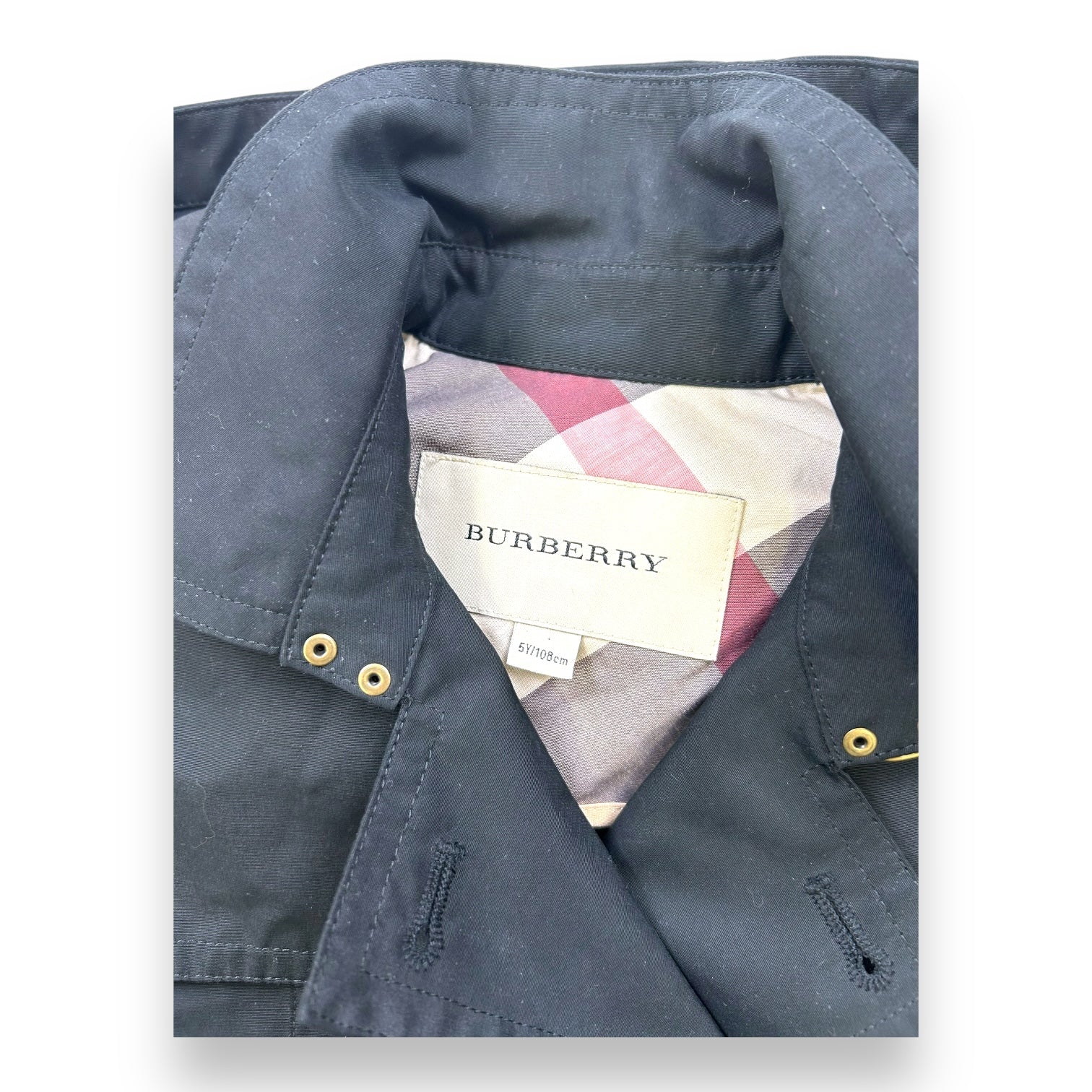 BURBERRY - VESTE - NOIR - 5 ANS