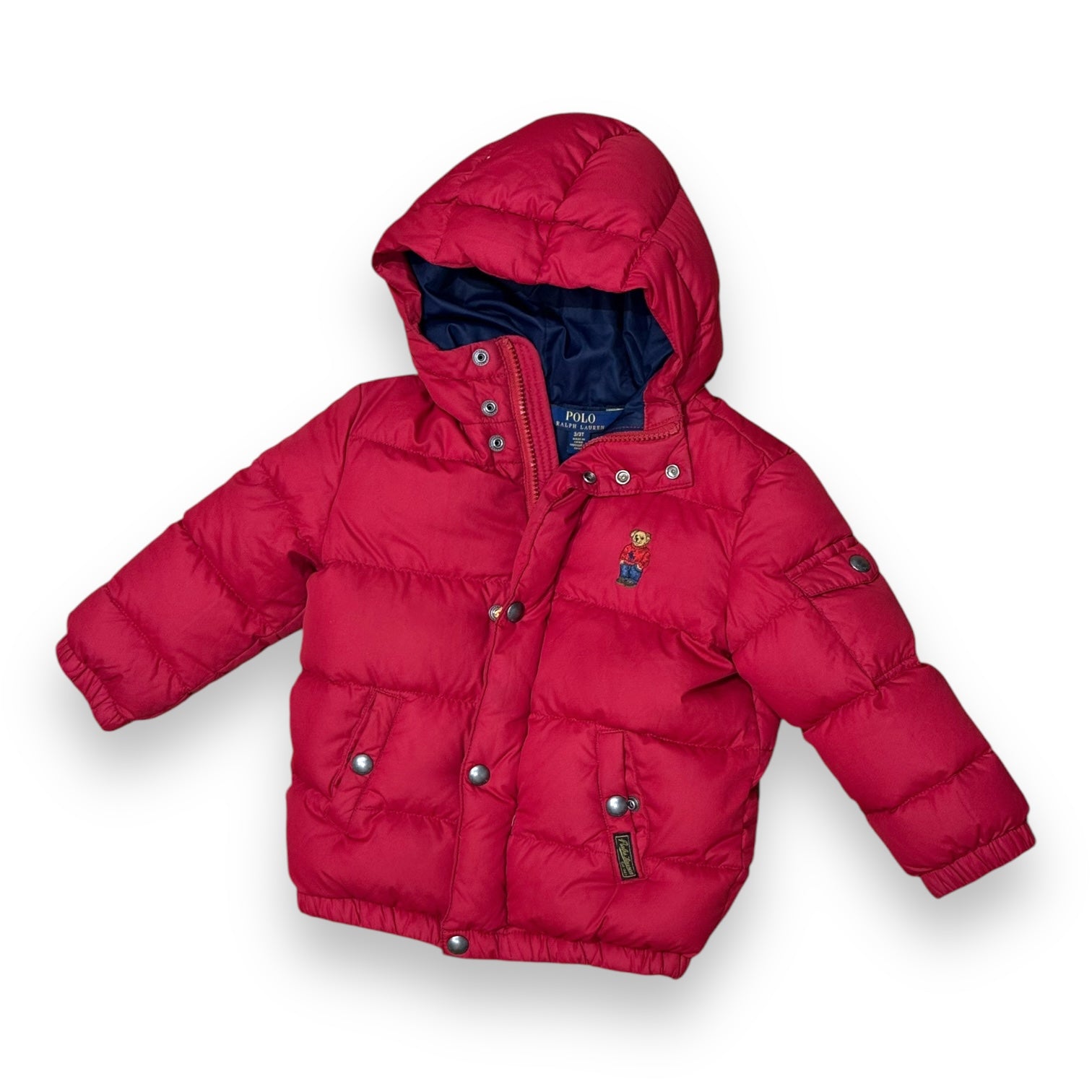 RALPH LAUREN - Doudoune rouge - 3 ans