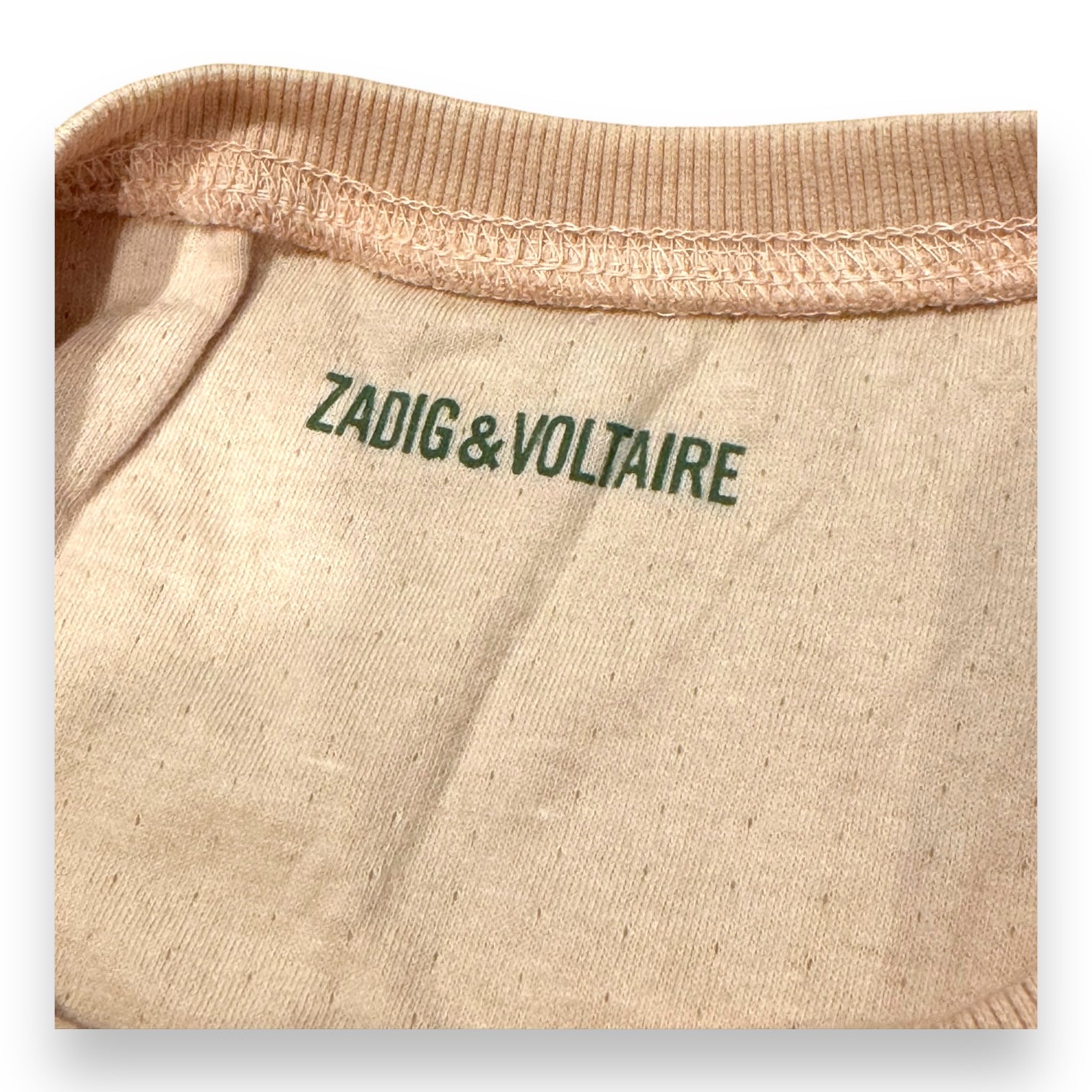 ZADIG & VOLTAIRE - PULL ROSE - 8 ANS