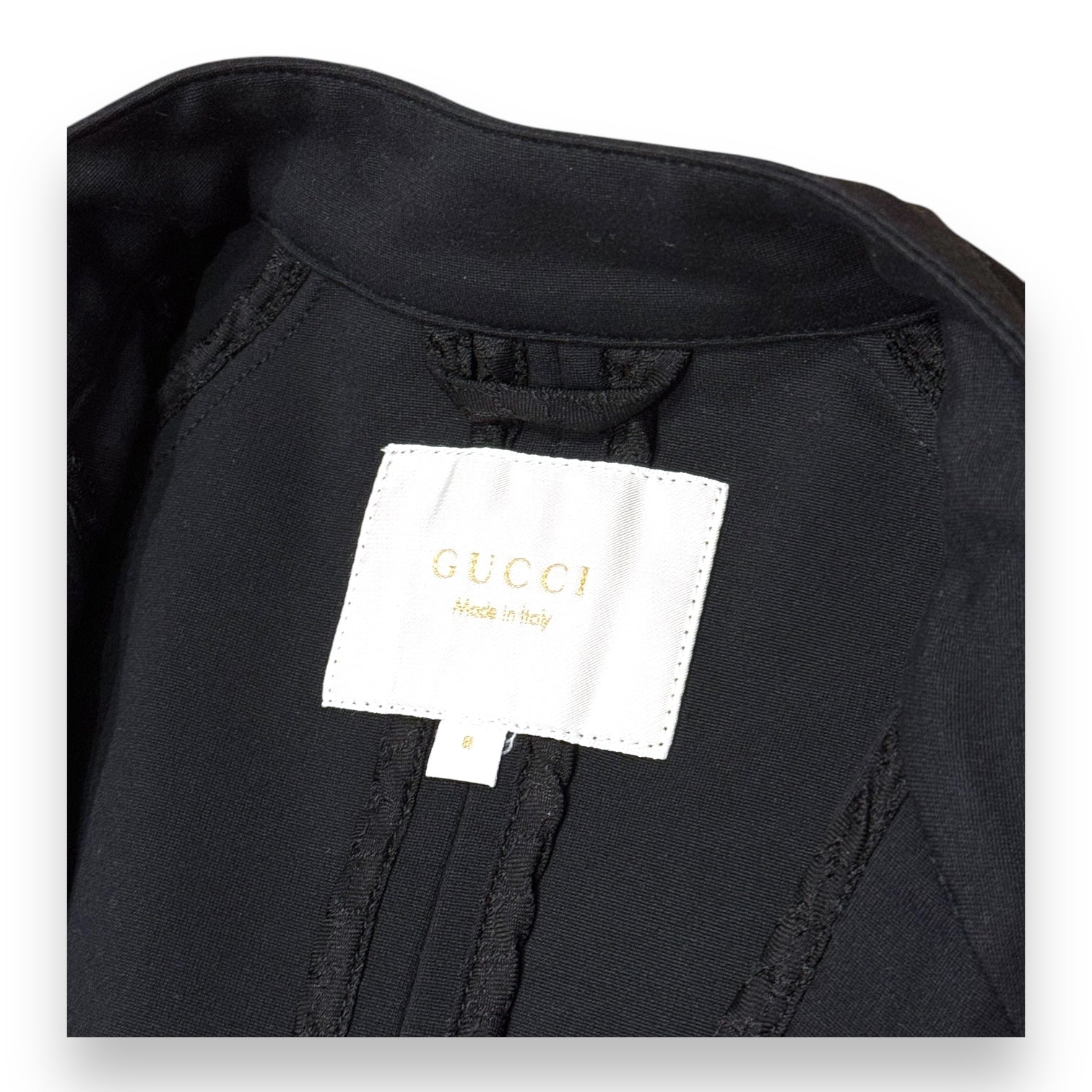 GUCCI - VESTE NOIR - 8 ANS