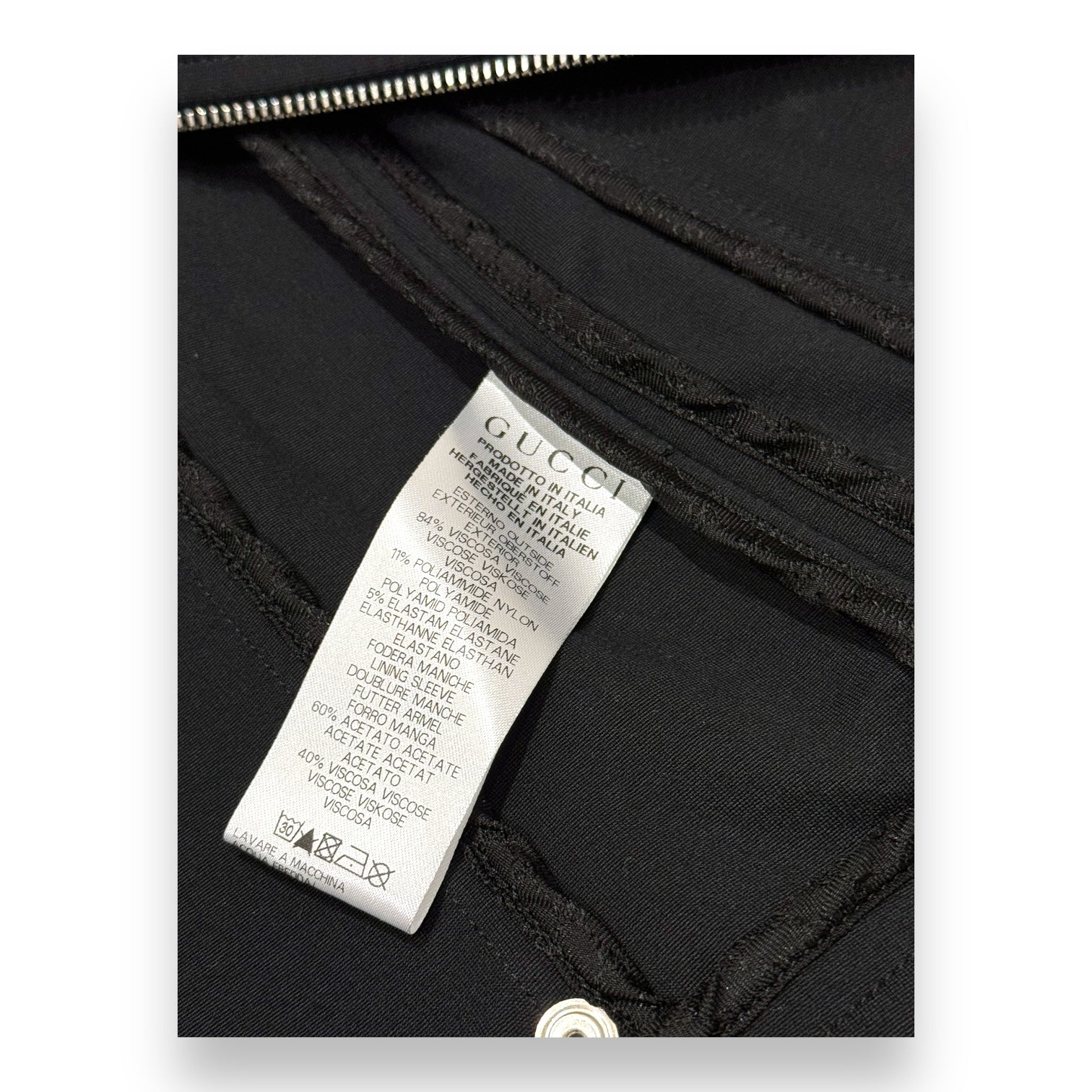 GUCCI - VESTE NOIR - 8 ANS