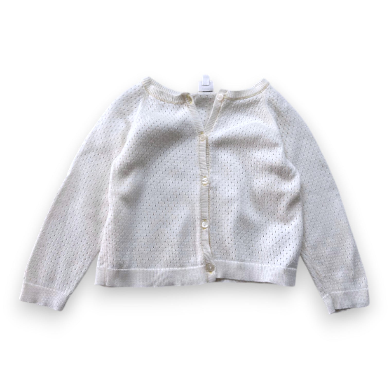 BONTON - CARDIGAN - BLANC - 3 ANS