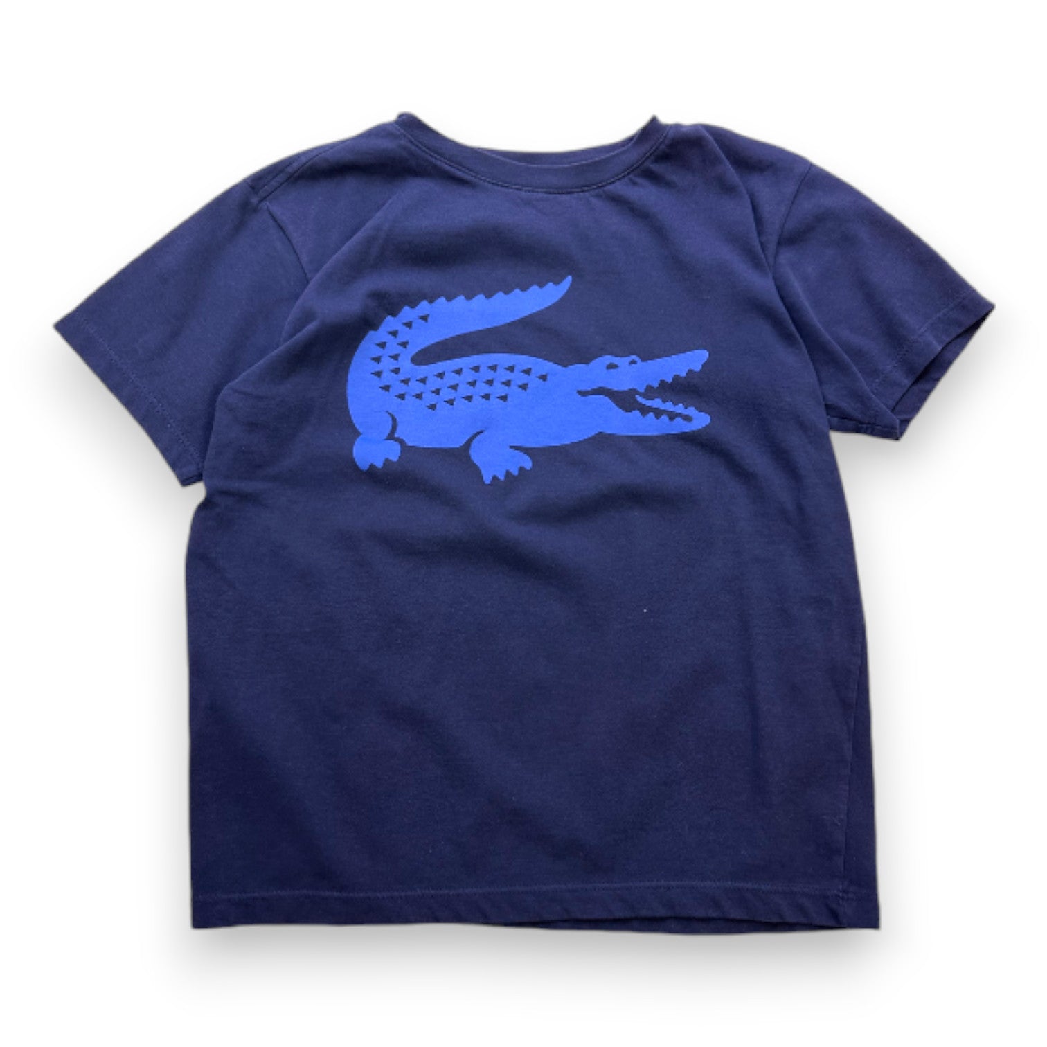 LACOSTE - T-SHIRT BLEU - 12 ANS