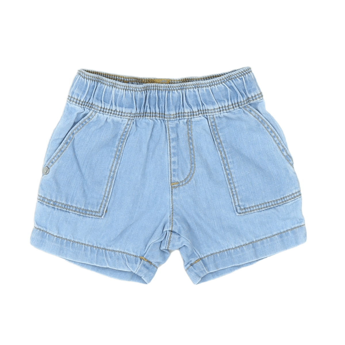 JACADI - SHORT - BLEU - 6 MOIS