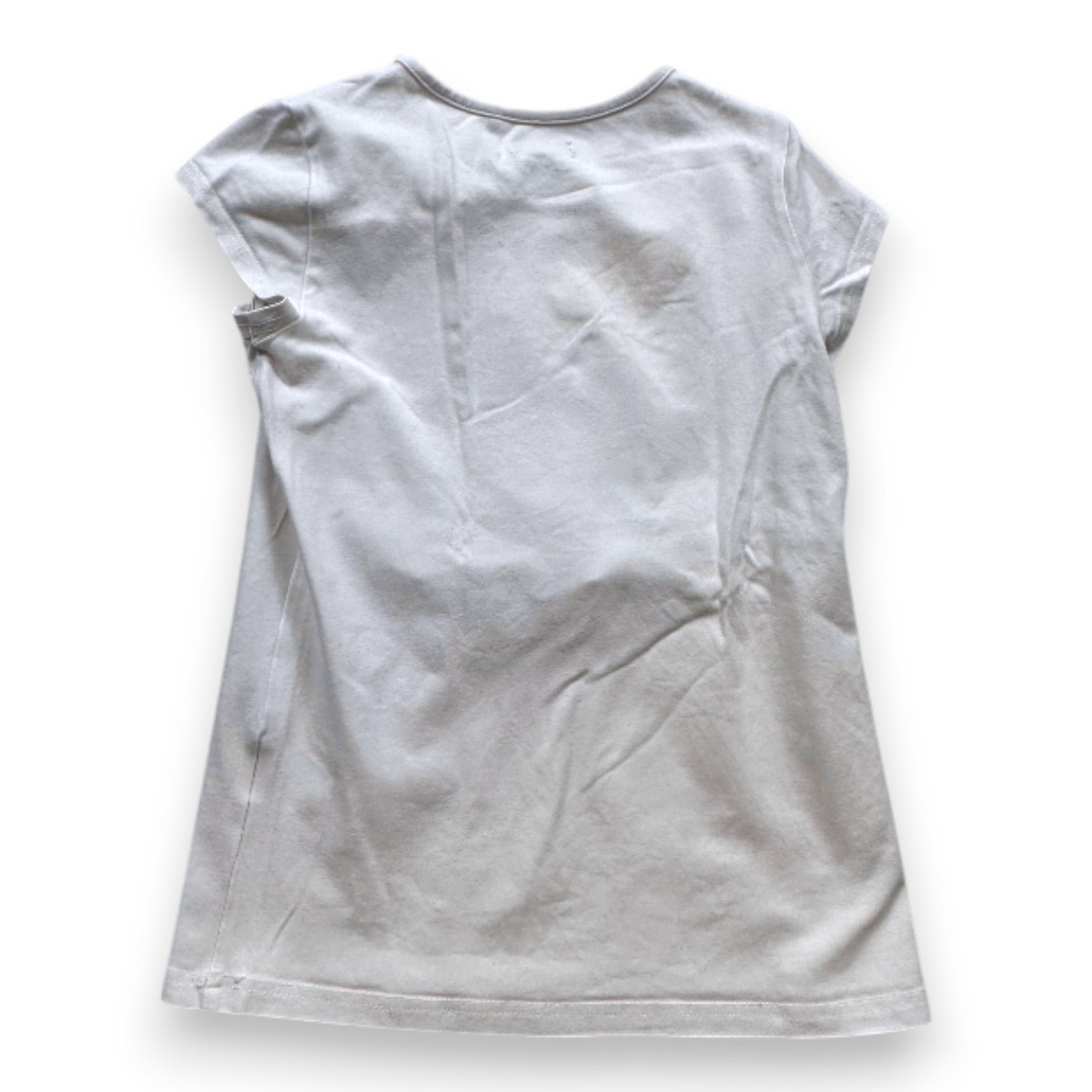 IKKS - T-SHIRT - BLANC - 8 ANS