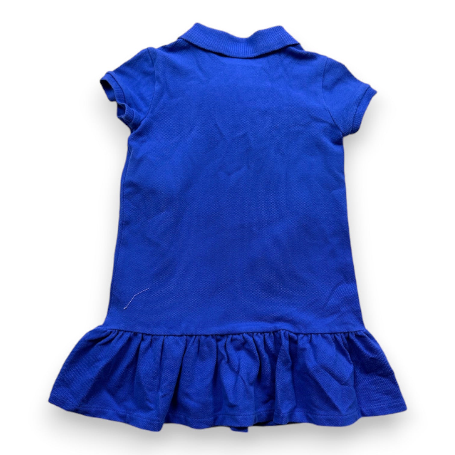 RALPH LAUREN - Robe bleue à manches courtes - 3 ans