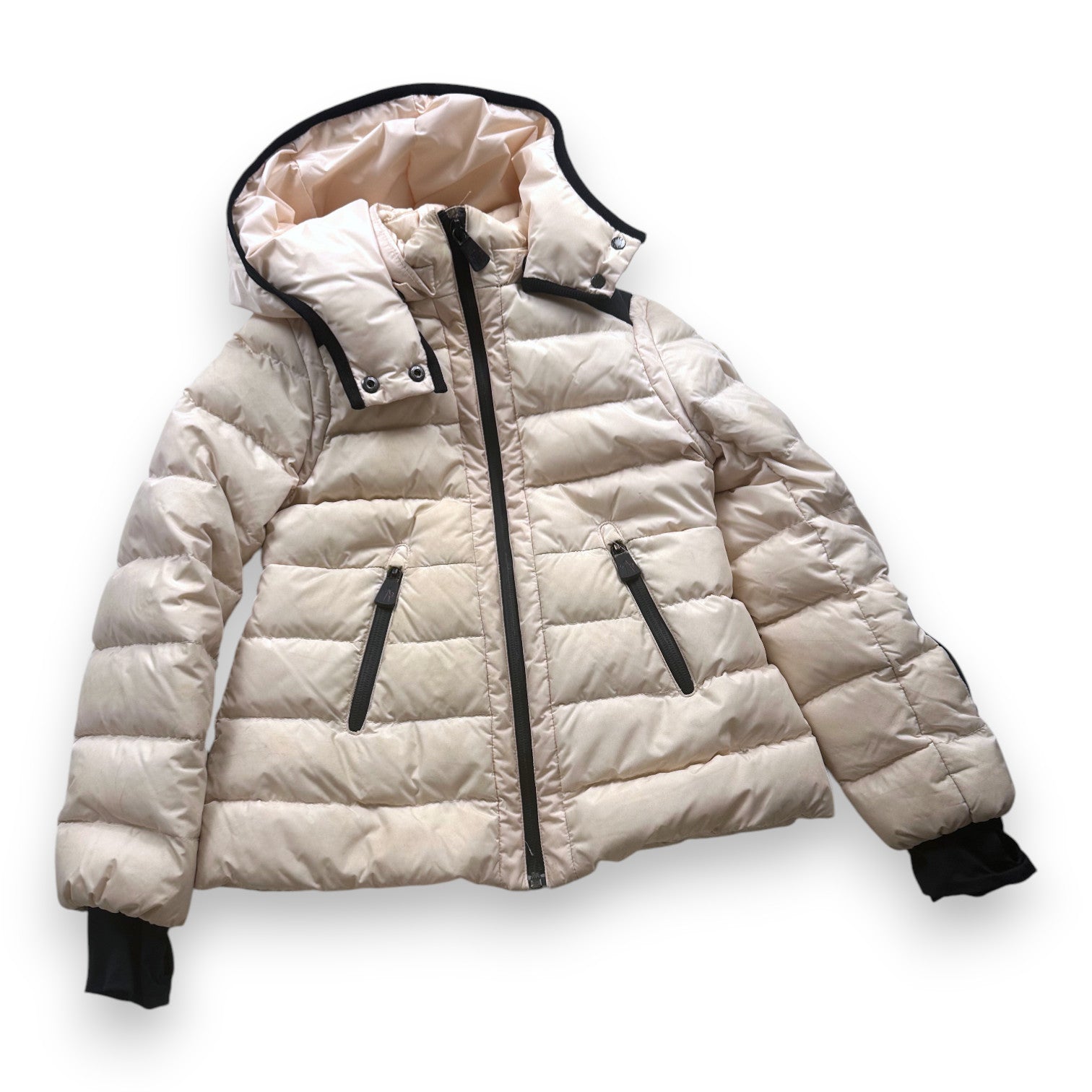 MONCLER - DOUDOUNE - BEIGE, ROSE - 8 ANS