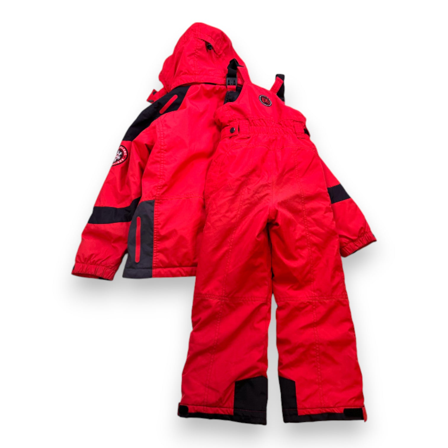 POIVRE BLANC - ENSEMBLE DE SKI ROUGE - 8 ANS