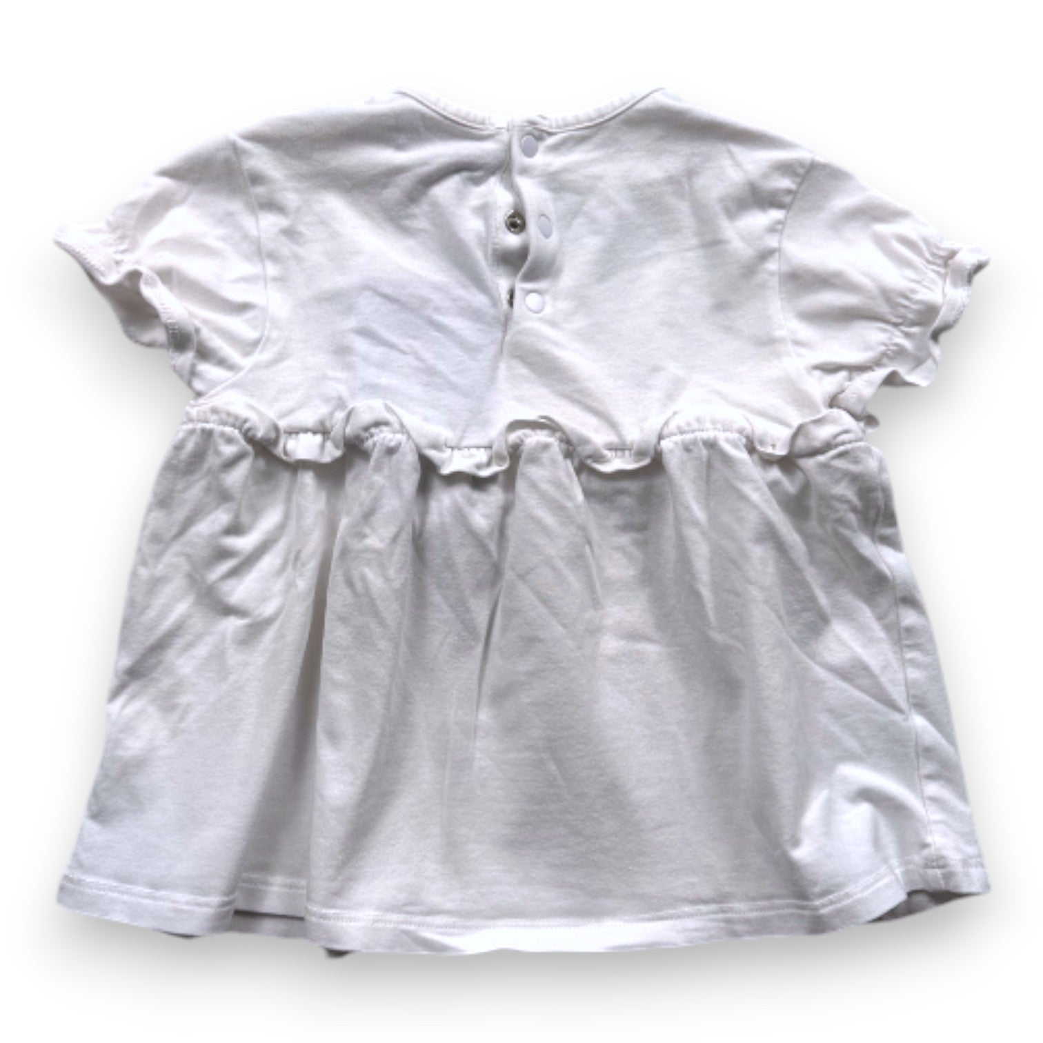 TARTINE & CHOCOLAT - T-shirt blanc à manches longues - 3 ans