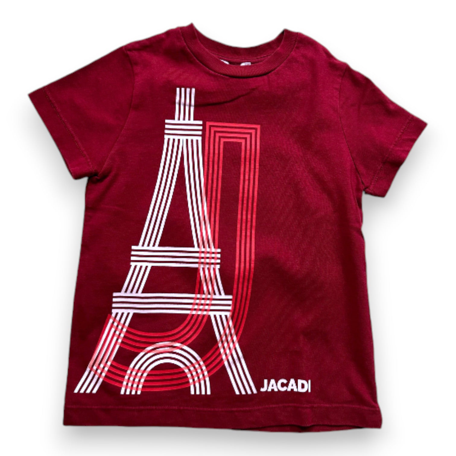 JACADI - T-SHIRT - ROUGE - 4 ANS