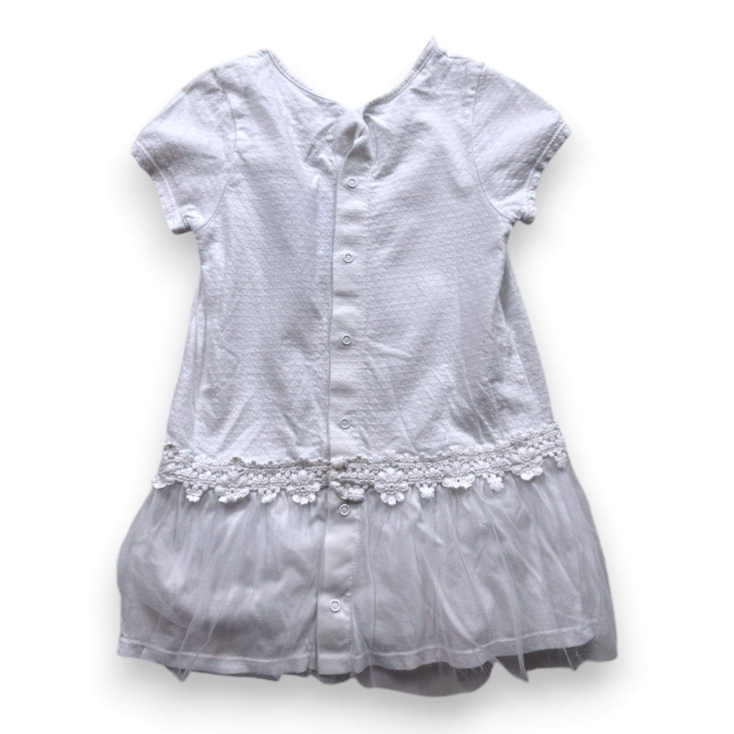 IKKS - Robe blanche - 3 ans