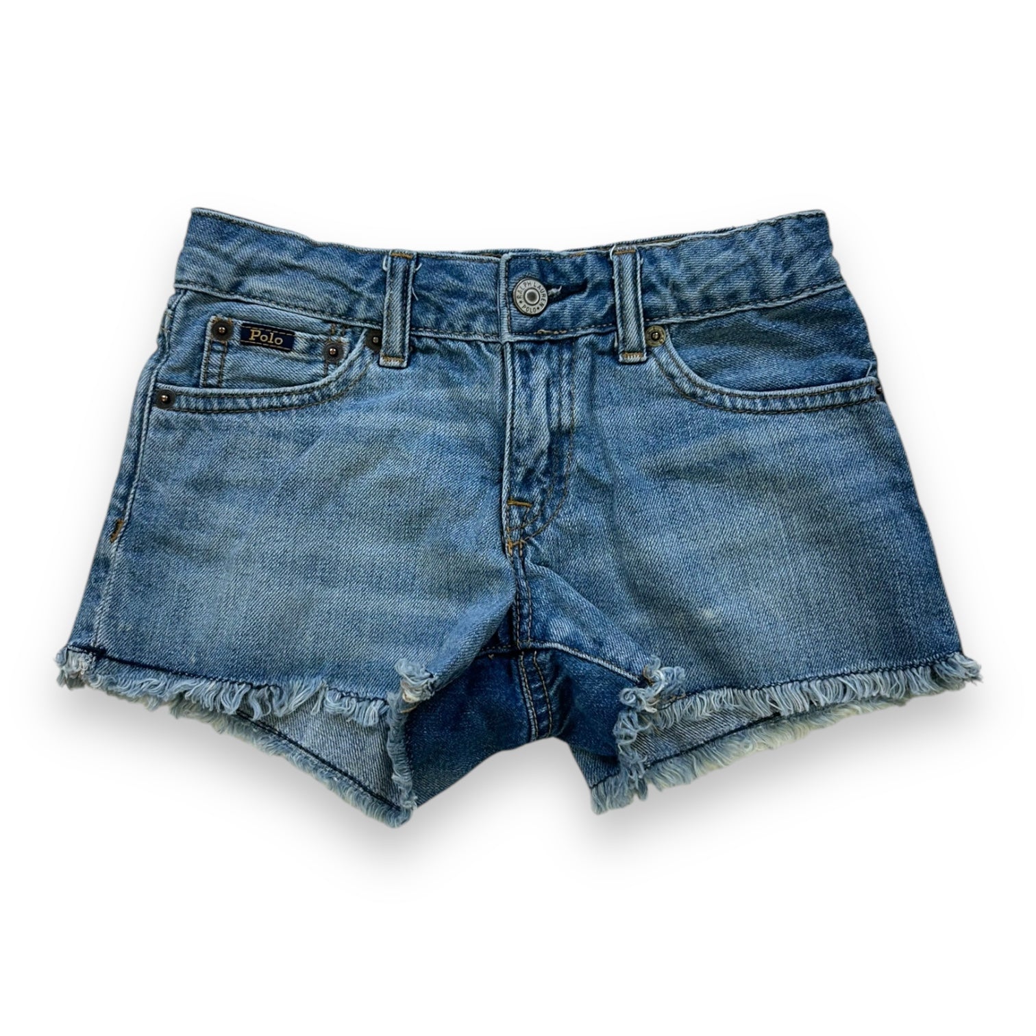 RALPH LAUREN - SHORT - BLEU - 8 ANS