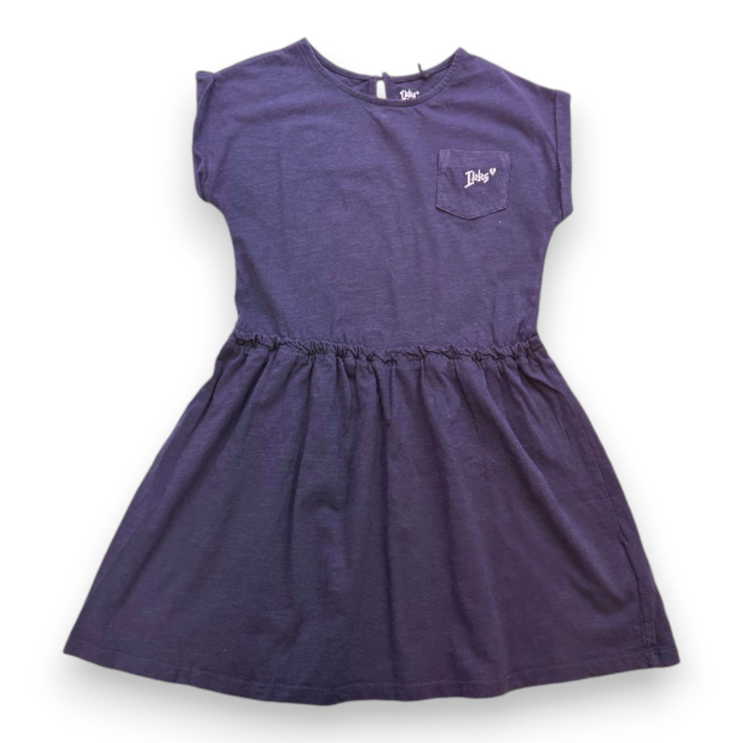 IKKS - ROBE BLEU - 8 ANS