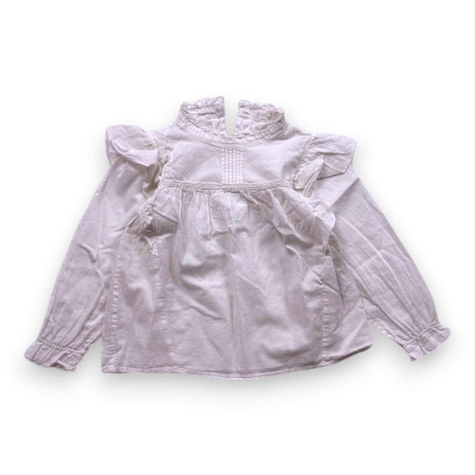 LOUIS LOUISE - BLOUSE - BLANC - 4 ANS